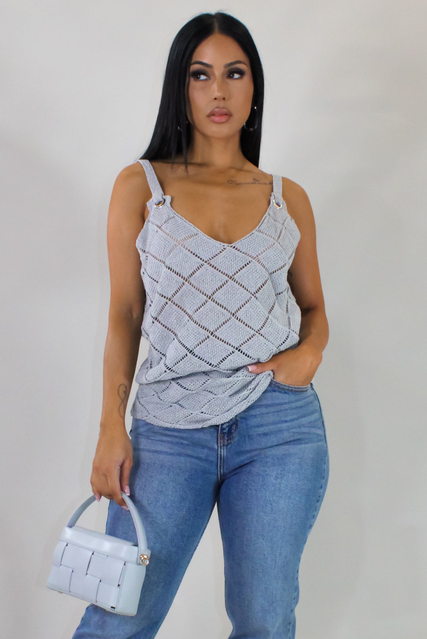 Nothing But Love Top - Grey