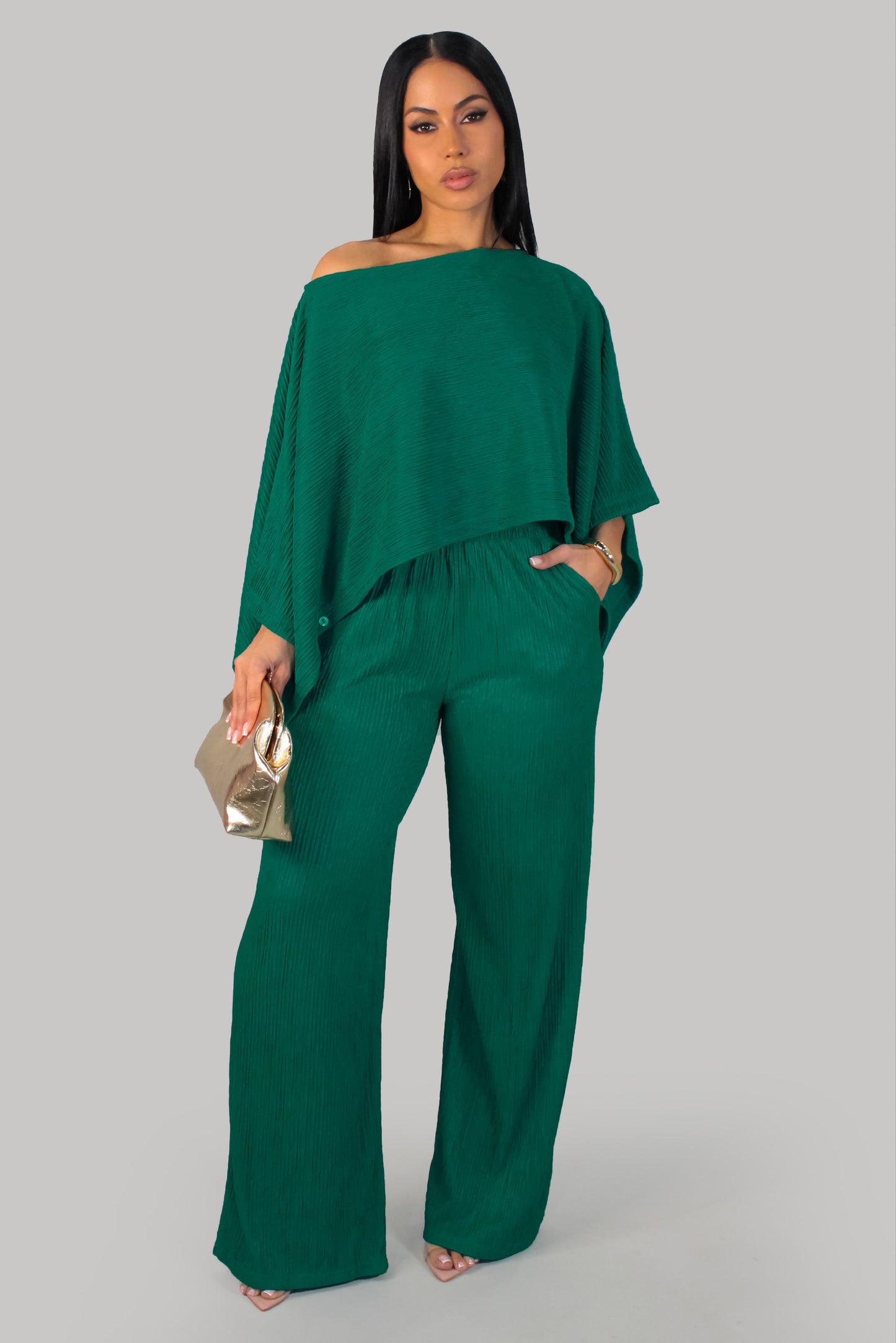Tender Horizon Pant Set - Green