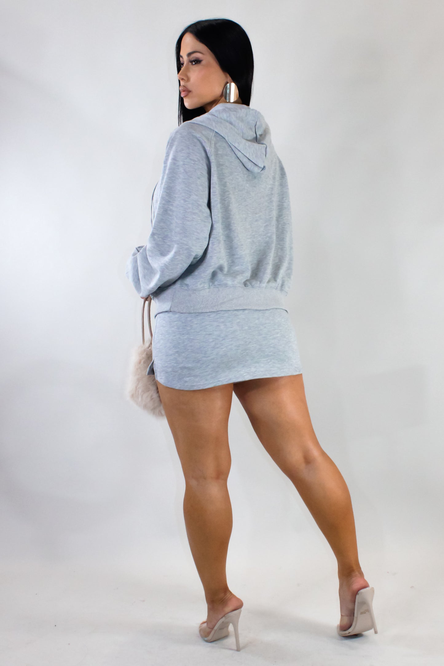 Keep It Cool Skort Set - Grey