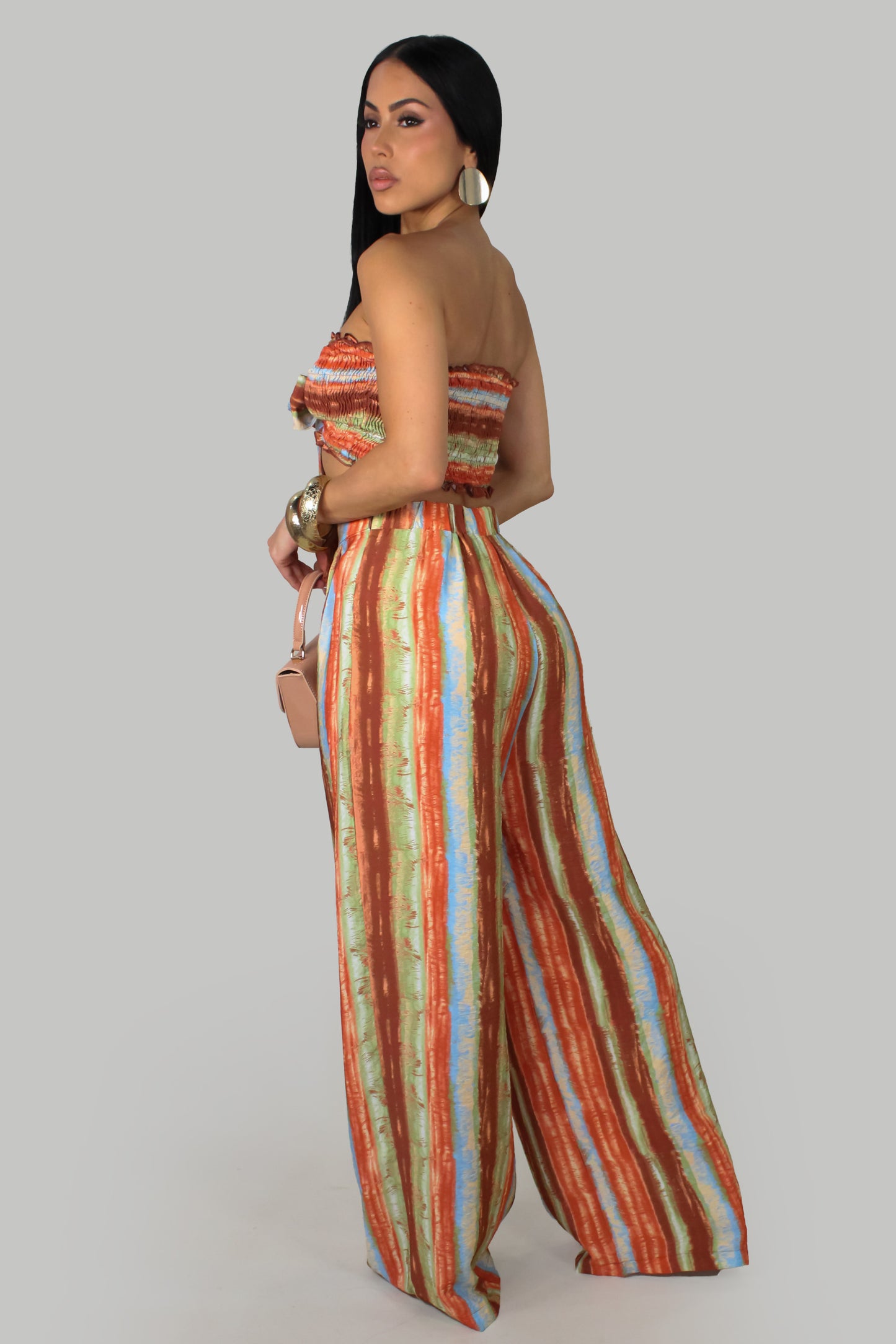 Harmony Pant Set -Rust