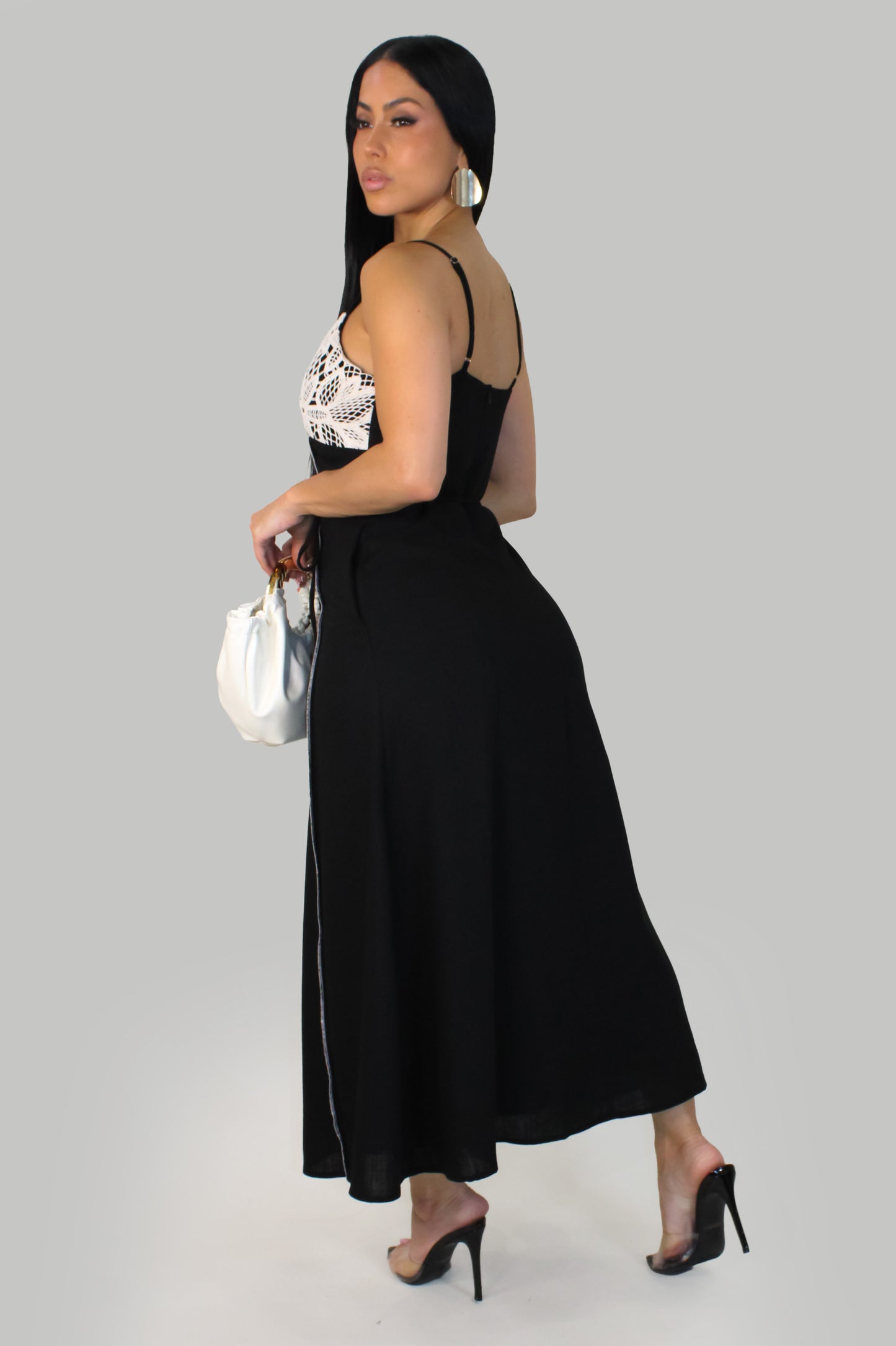 Monaco Chic Dress - Black
