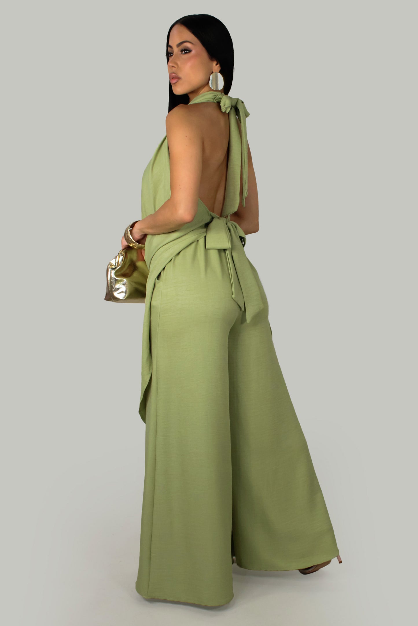 Denisse's Pant Set - Green
