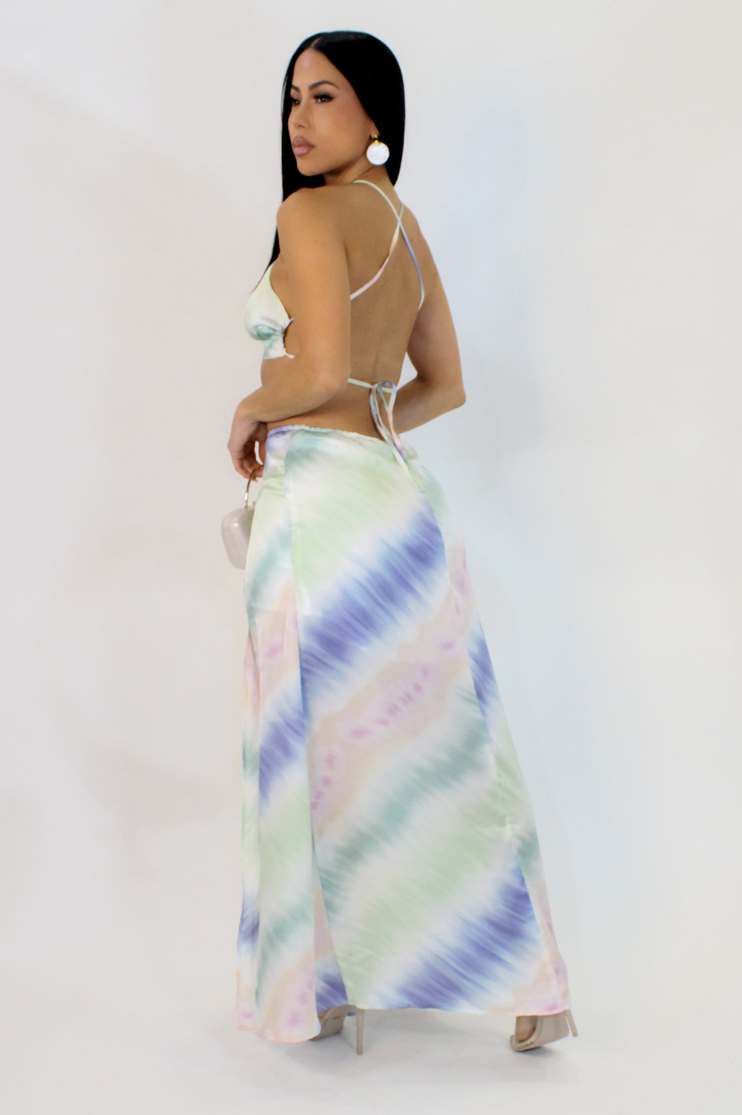 All Yours Skirt Set - Blue