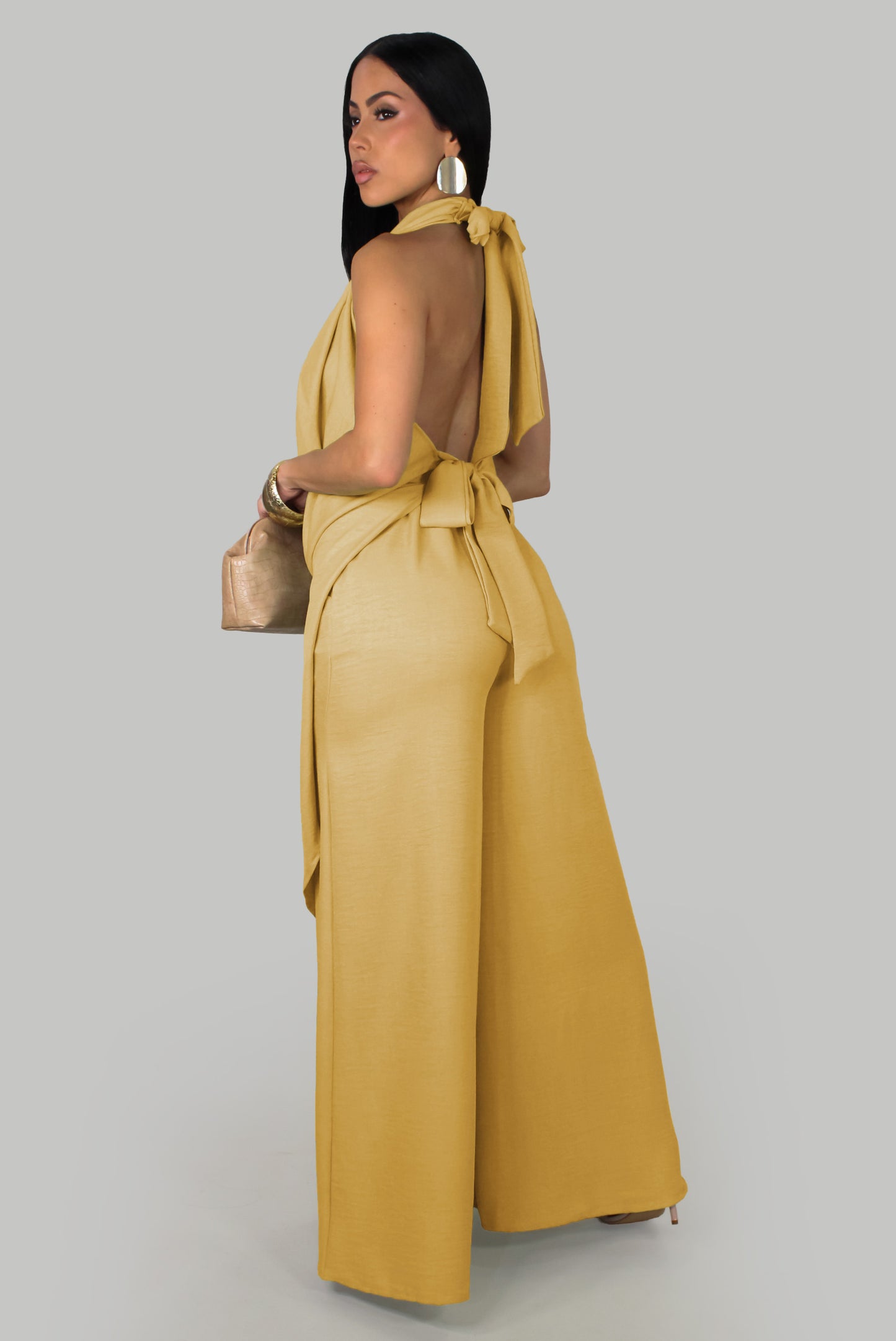 Denisse's Pant Set - Yellow
