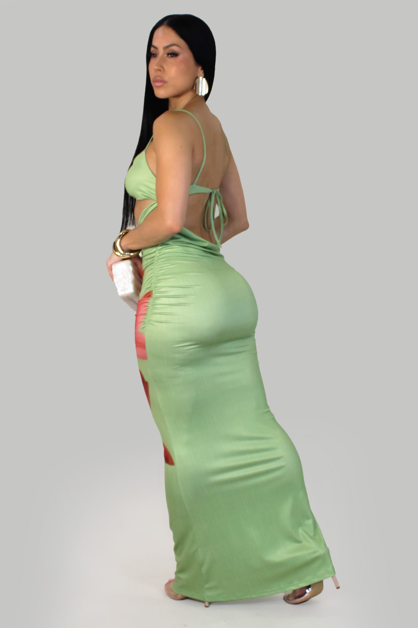 Lily Eclipse Dress -Green