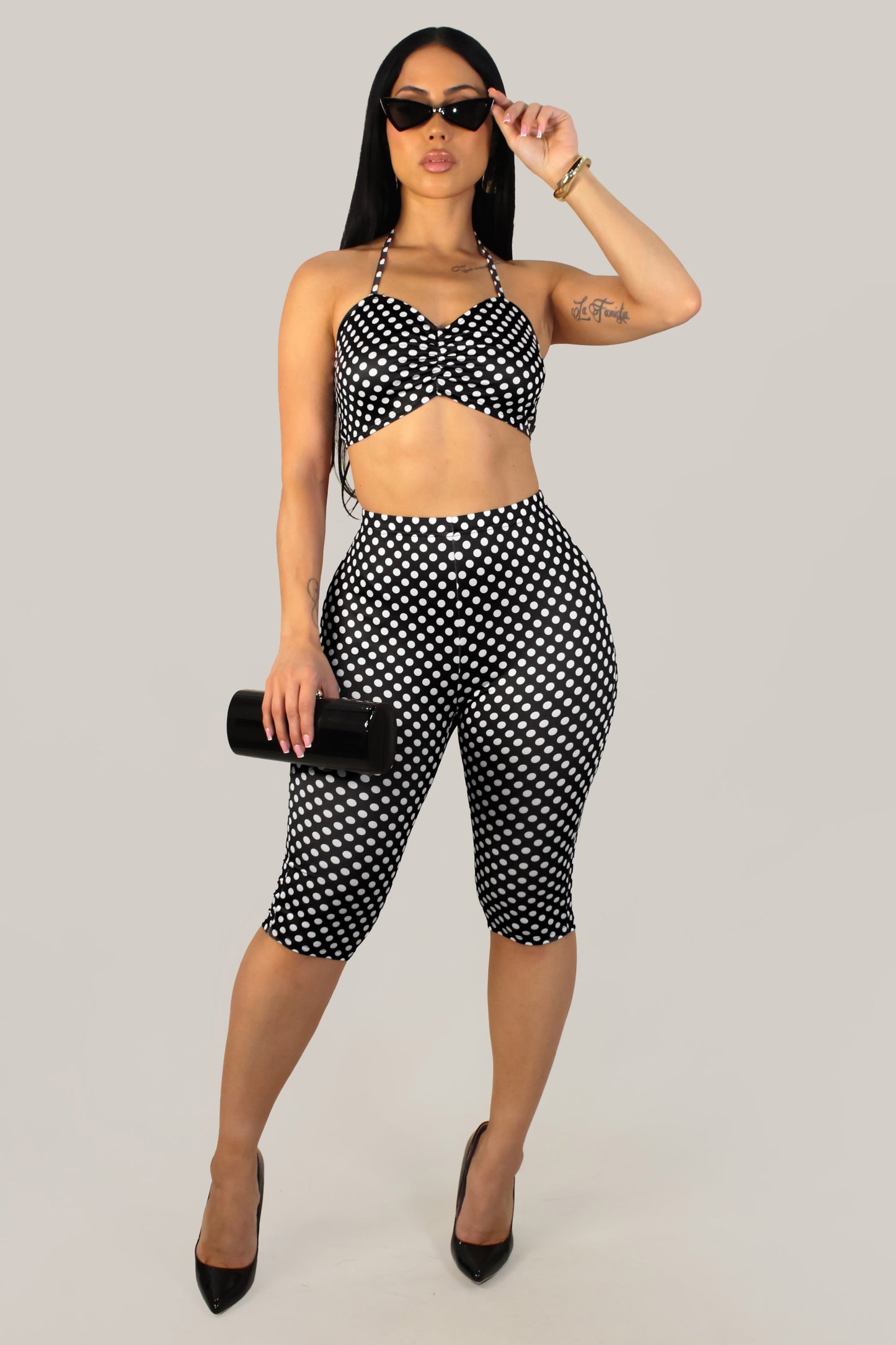 My Girl Pant Set - Black