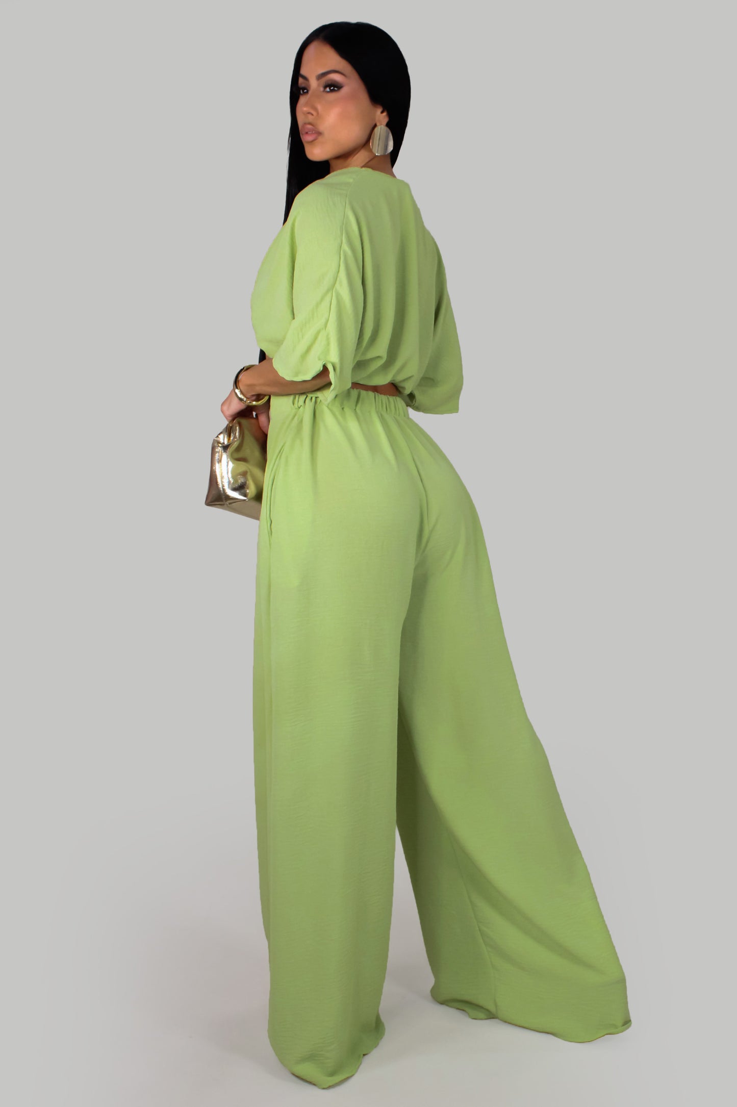 Alessia's Pant Set - Green