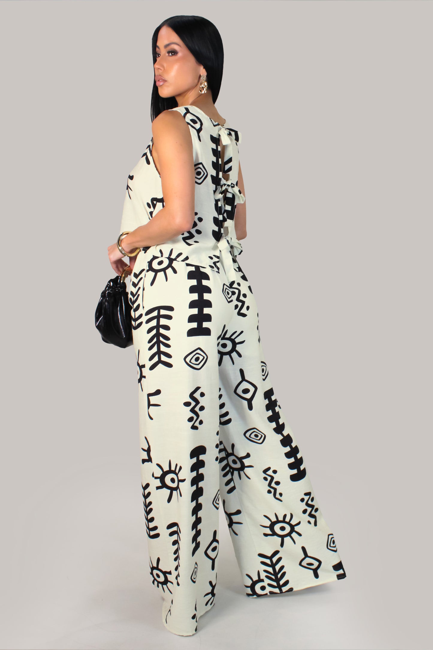 Yelehna's Pant Set - Ivory