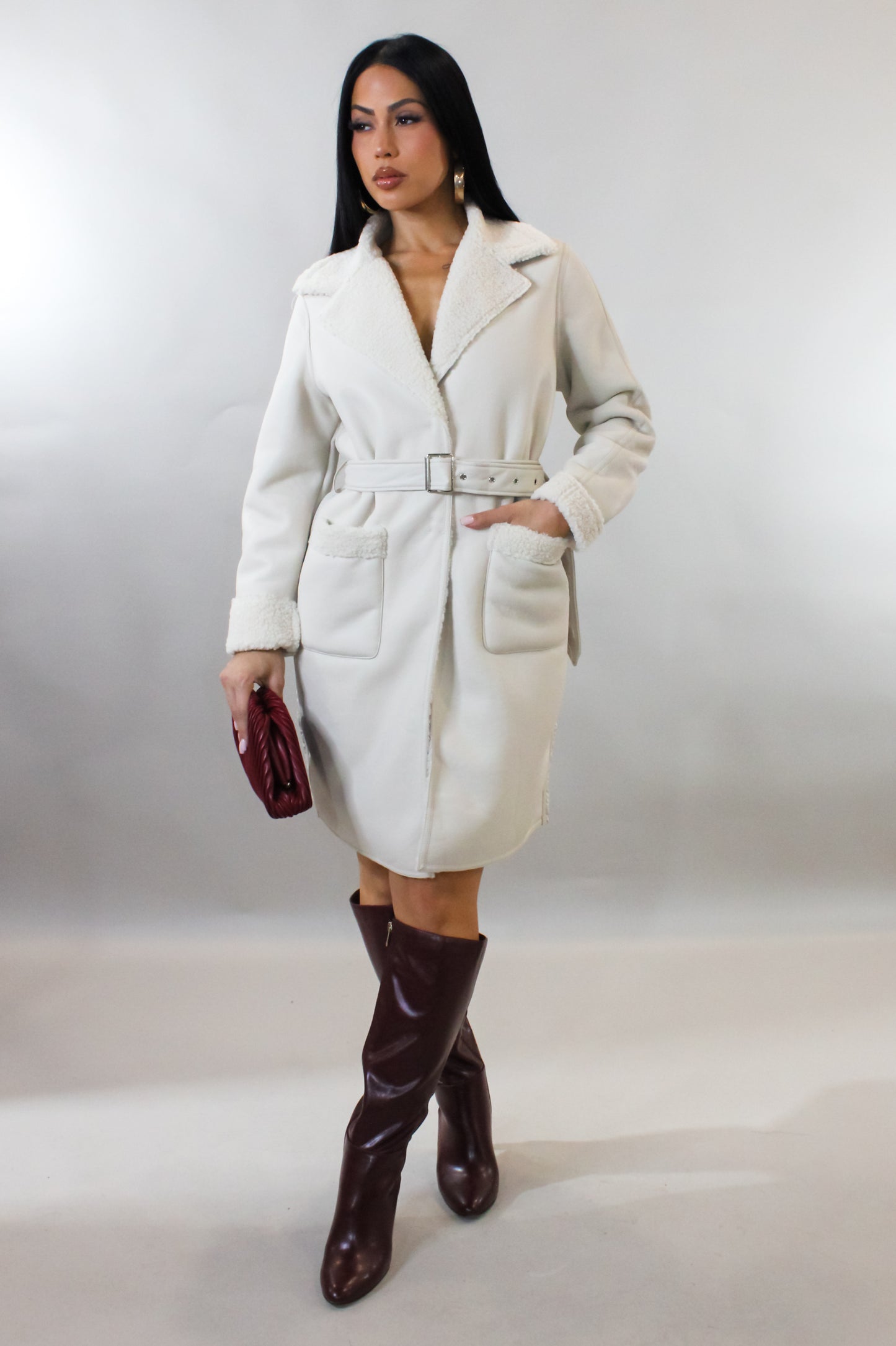 Like A Reward Coat - Cream