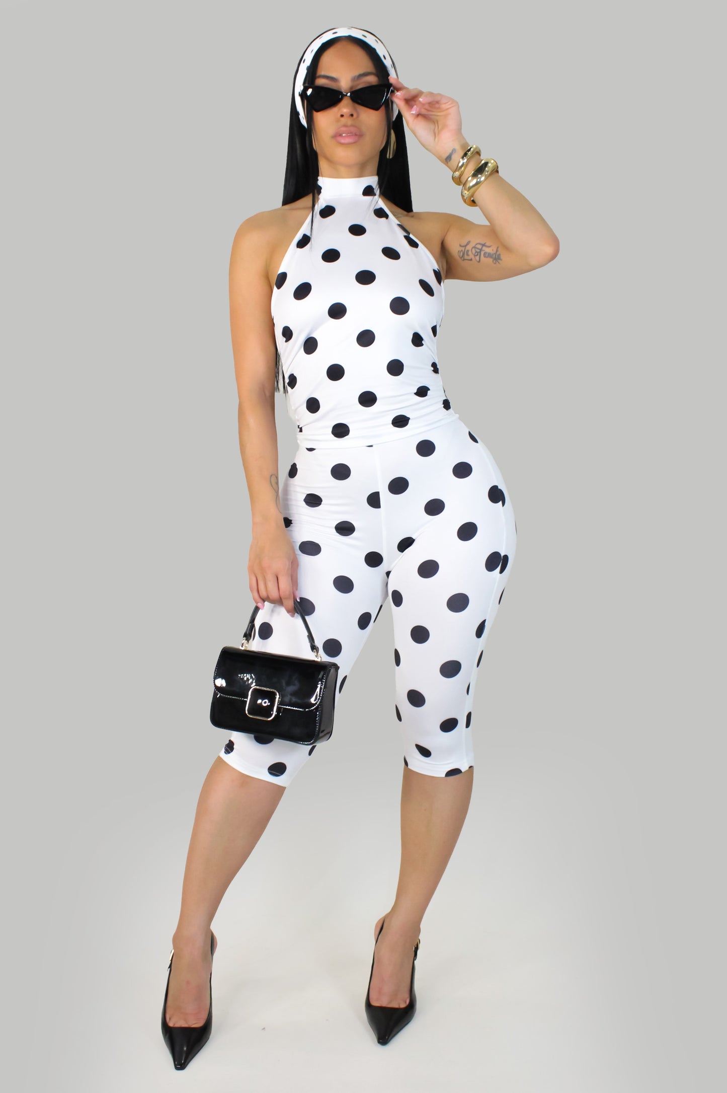 Cityscape Jumpsuit - White