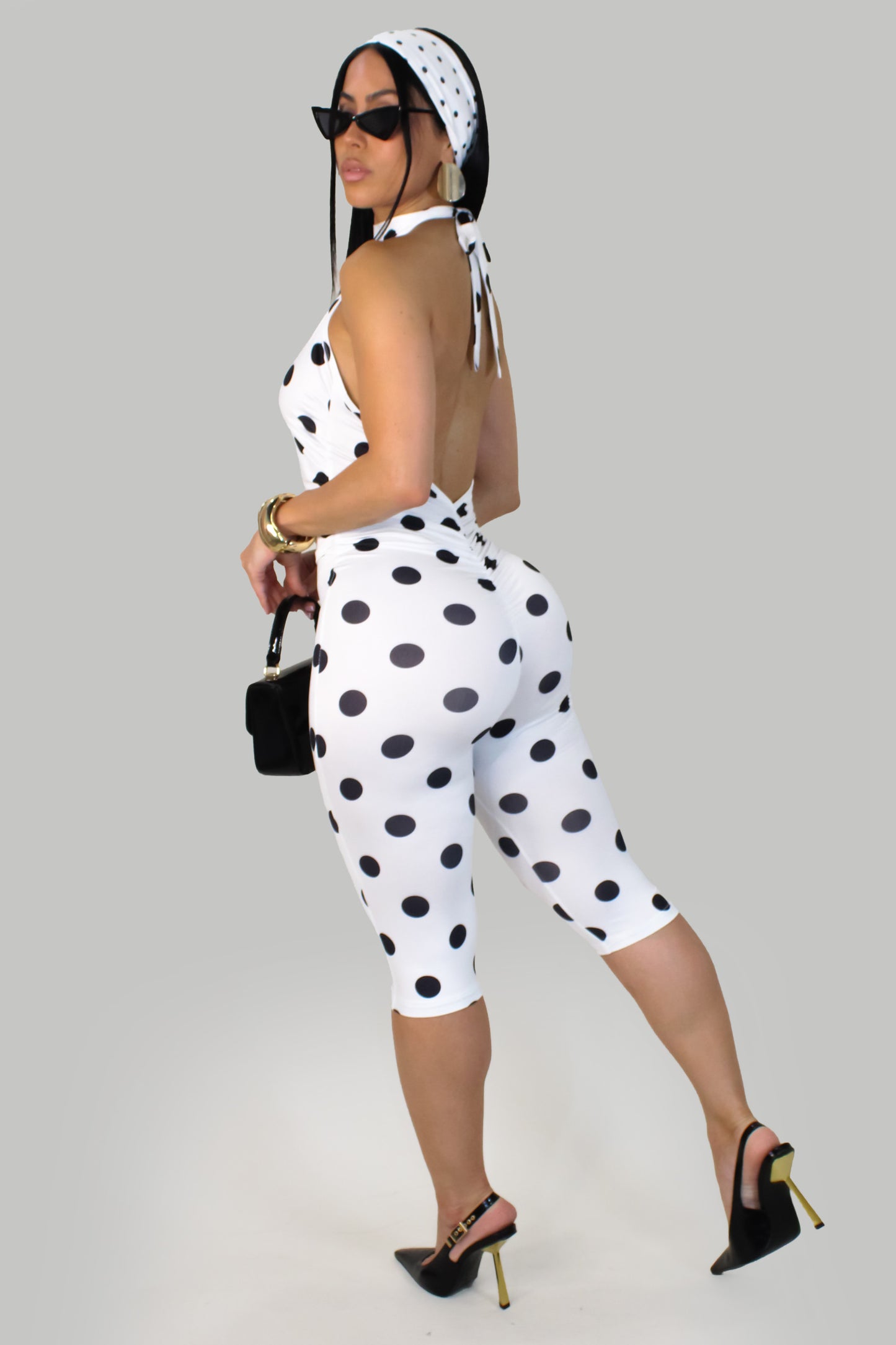 Cityscape Jumpsuit - White