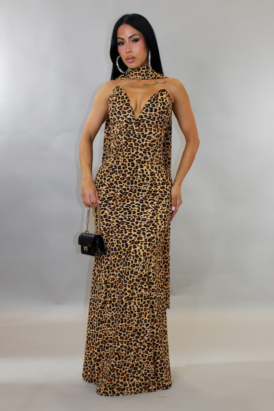 Gala Ready Maxi Dress - Print