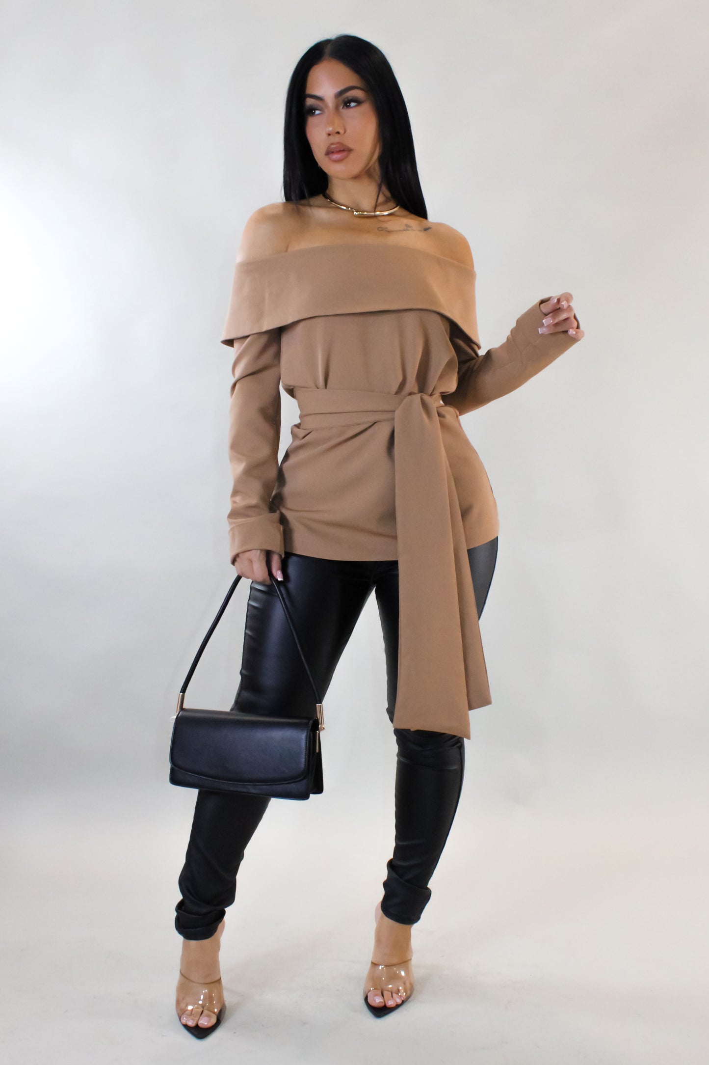 Can't Keep It Top - Brown