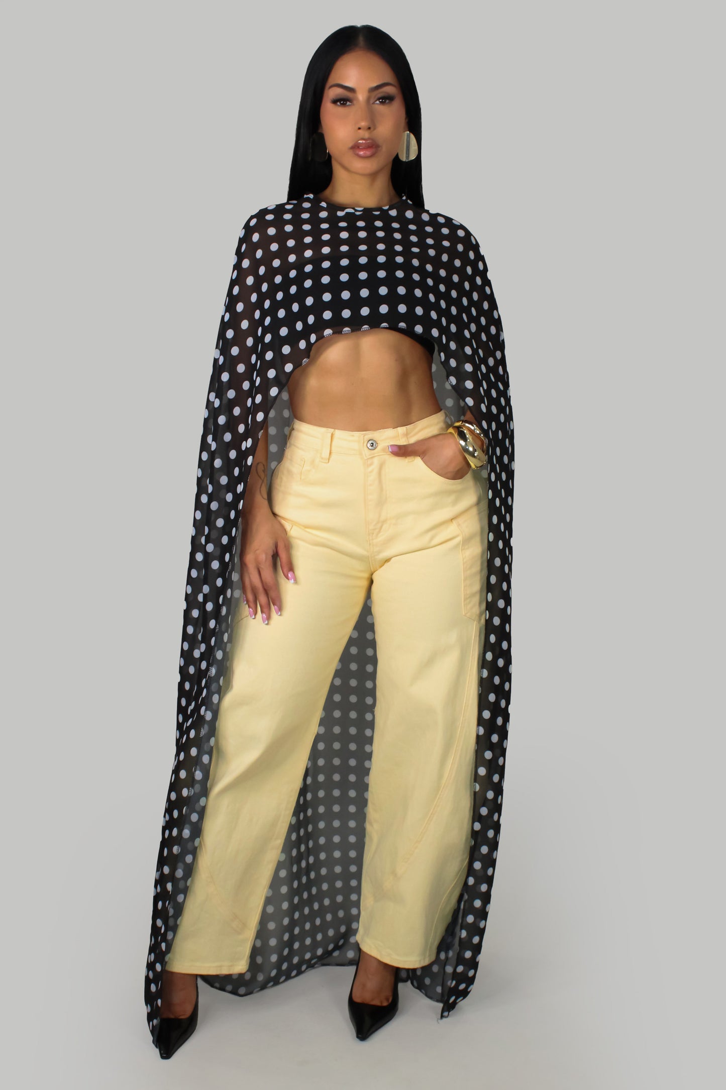 Dot Classic Top-Black
