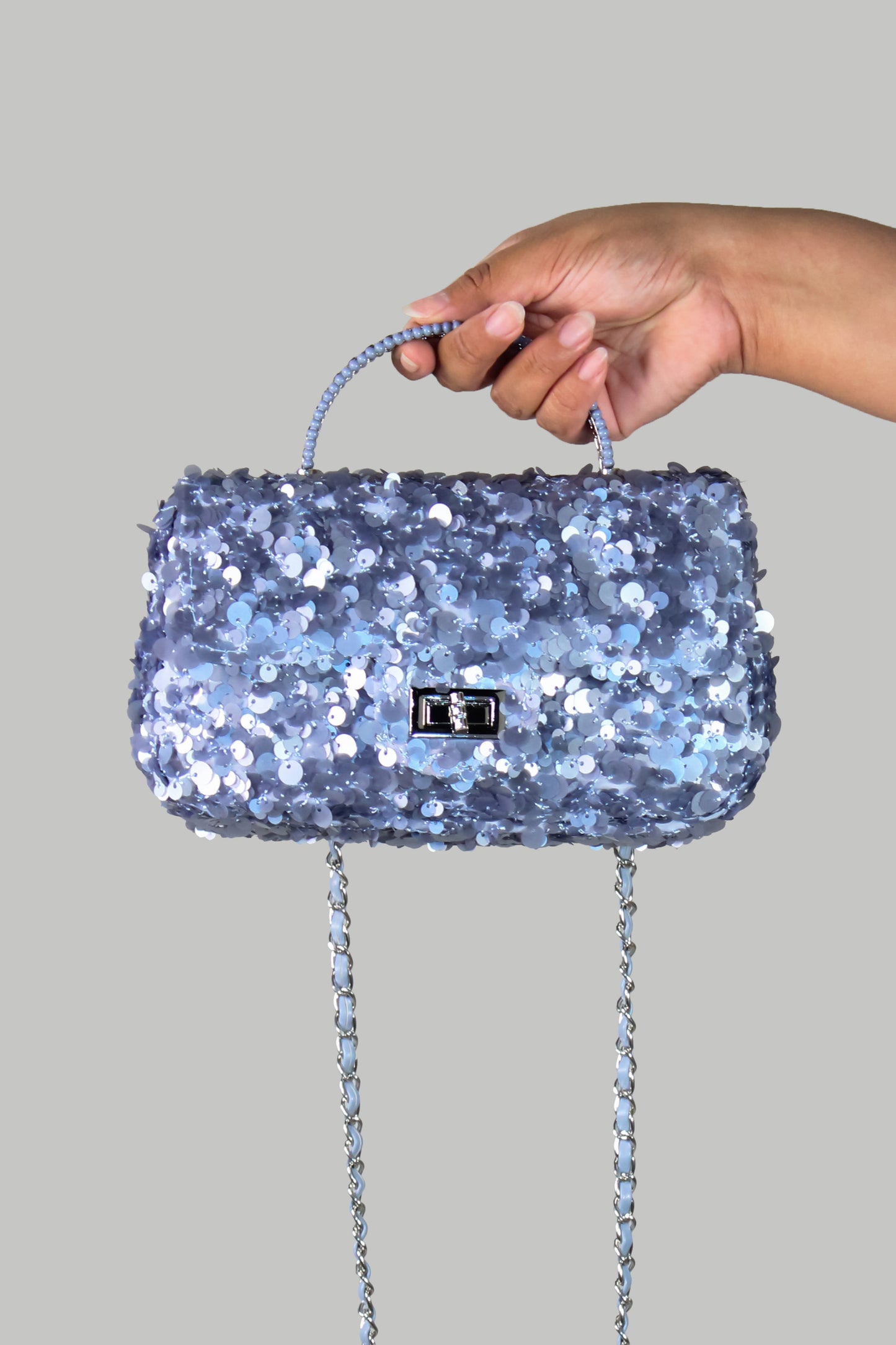 Priscila's Purse -Periwinkle