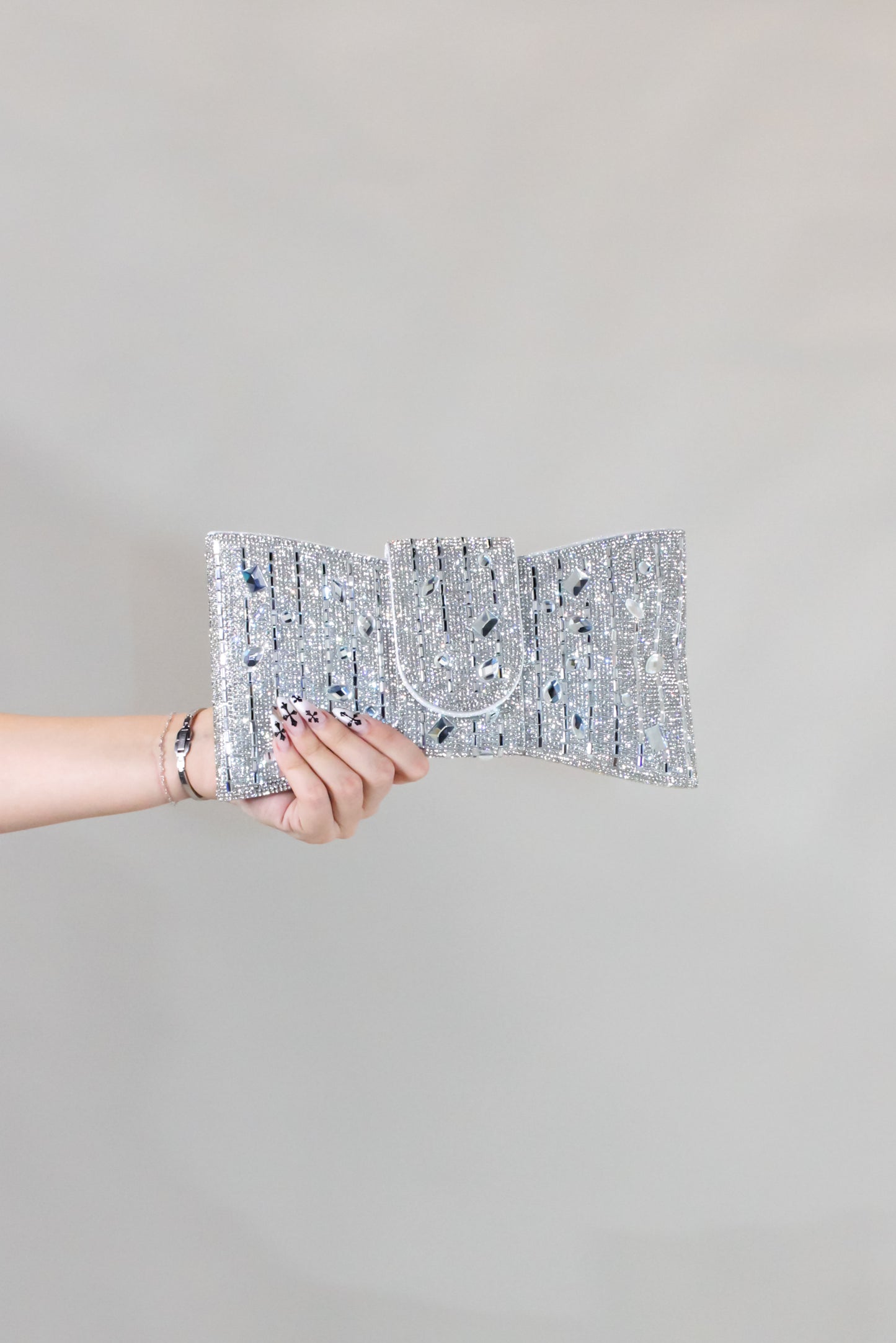 The Clutch Purse - Gold - Silver - Black