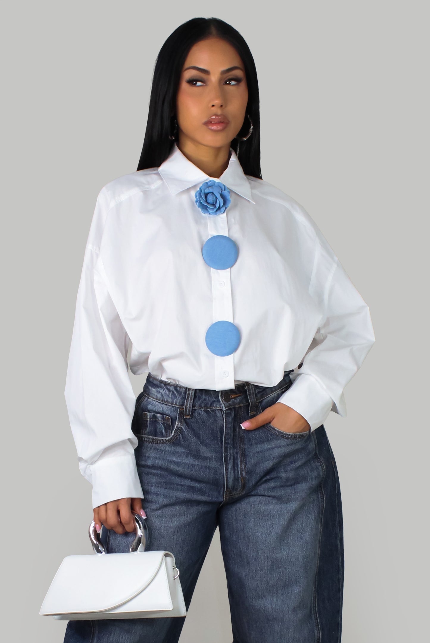 Tessy's Top - White