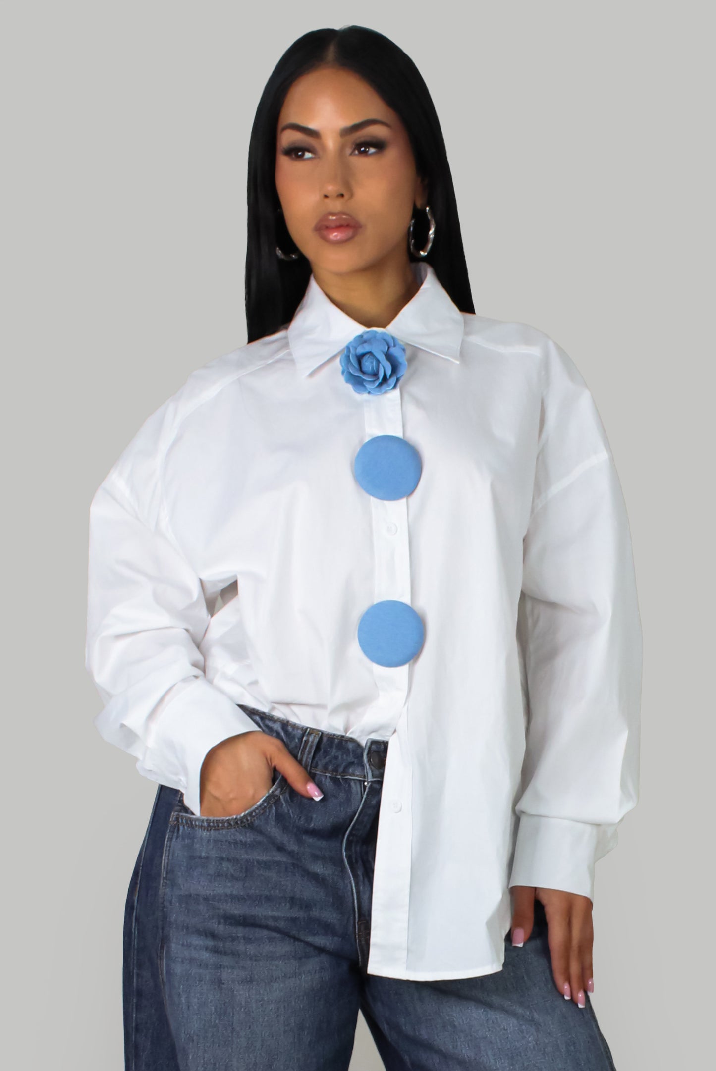 Tessy's Top - White
