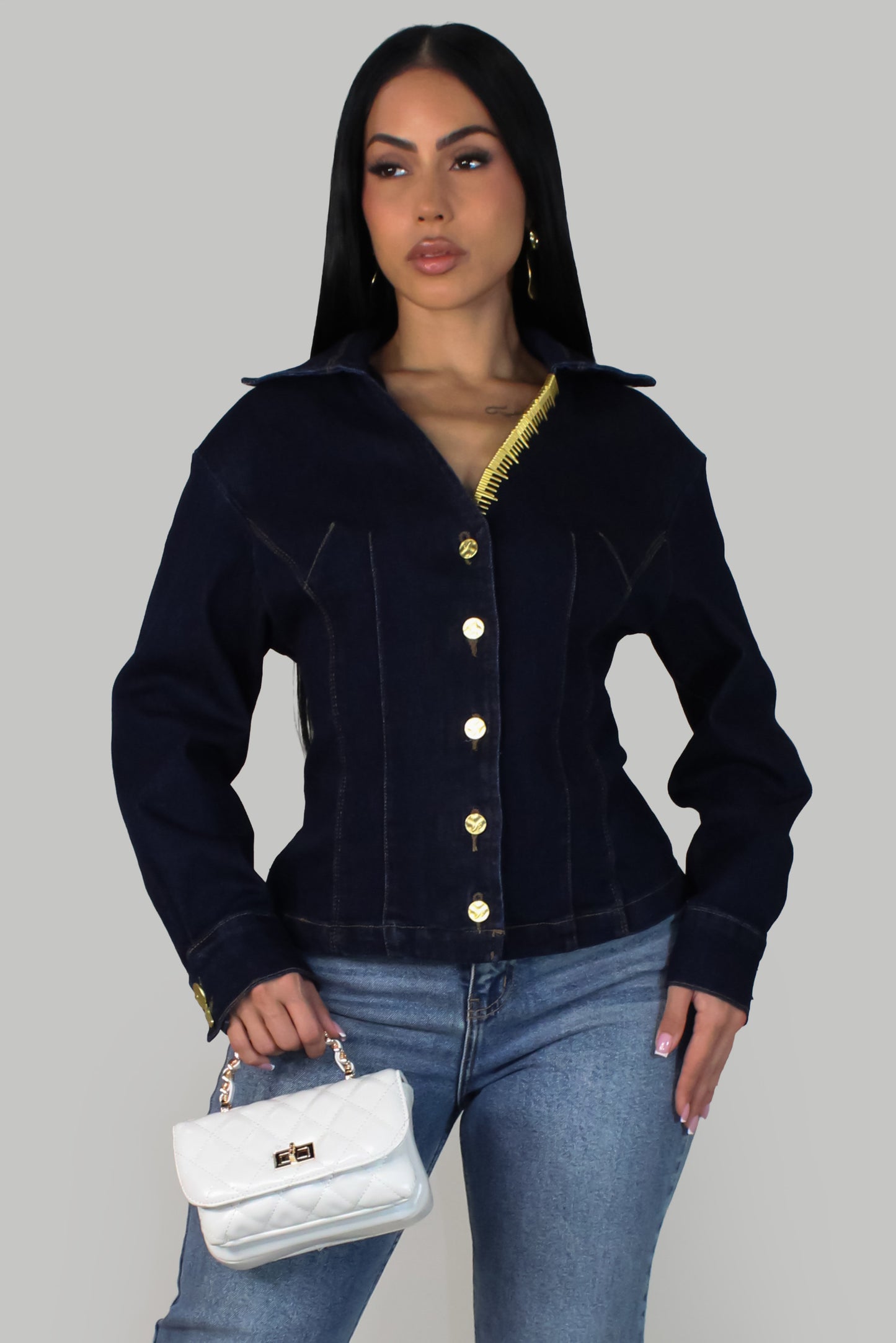 Stay Here With Jacket - Blue