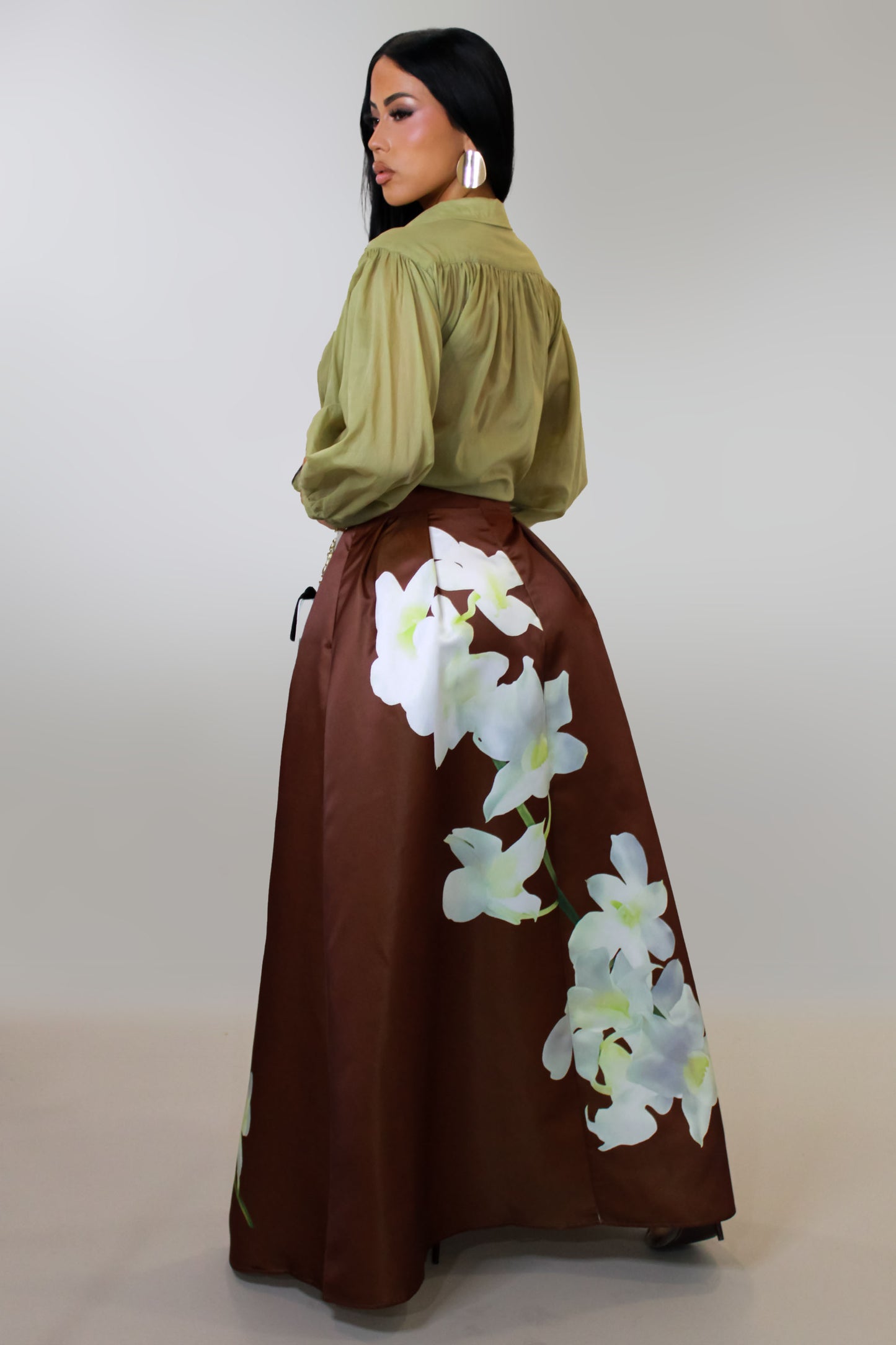 Playful Mood Skirt - Brown