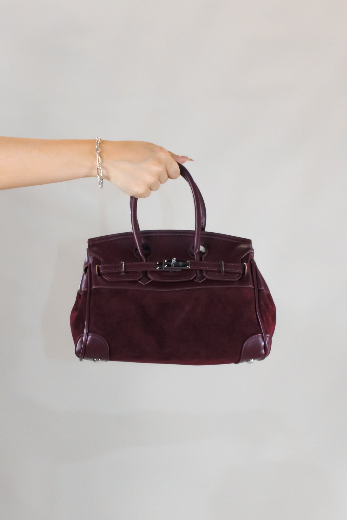 My Way Purse - Wine - Camel
