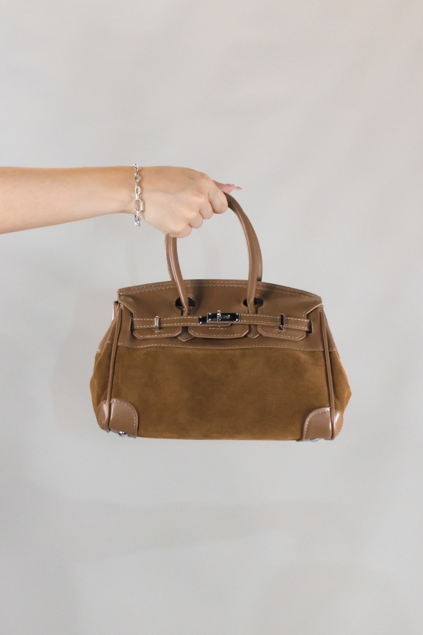 My Way Purse - Wine - Camel