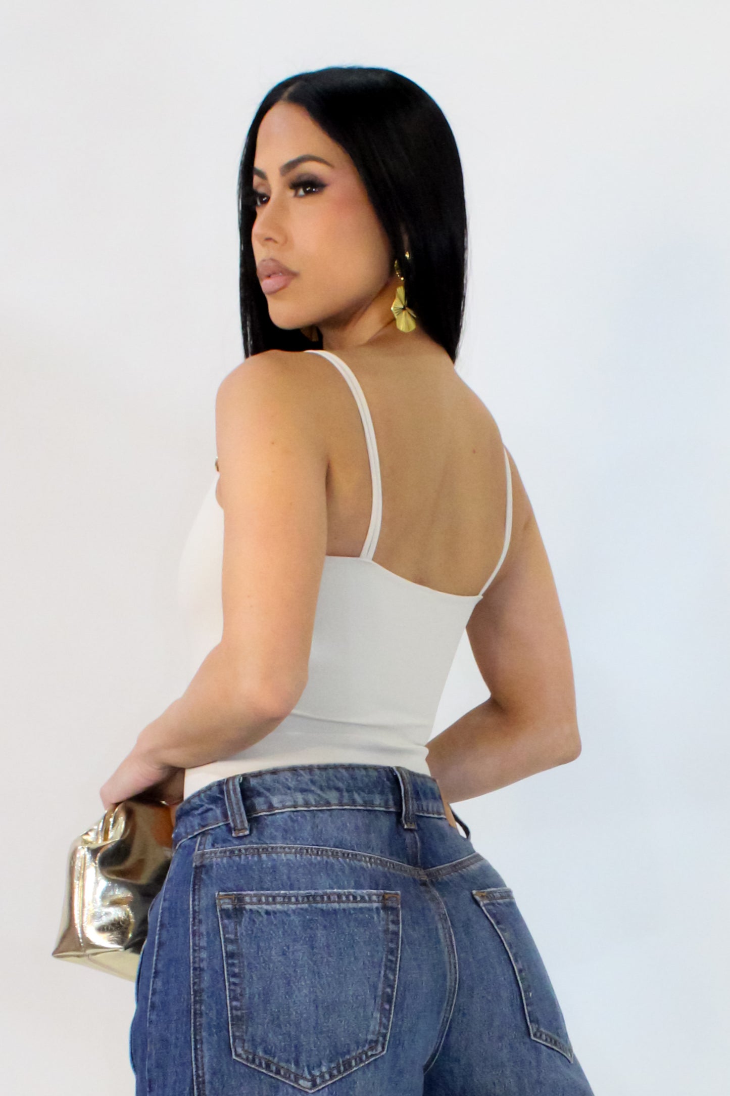 Hate It Or Love It Bodysuit - Cream