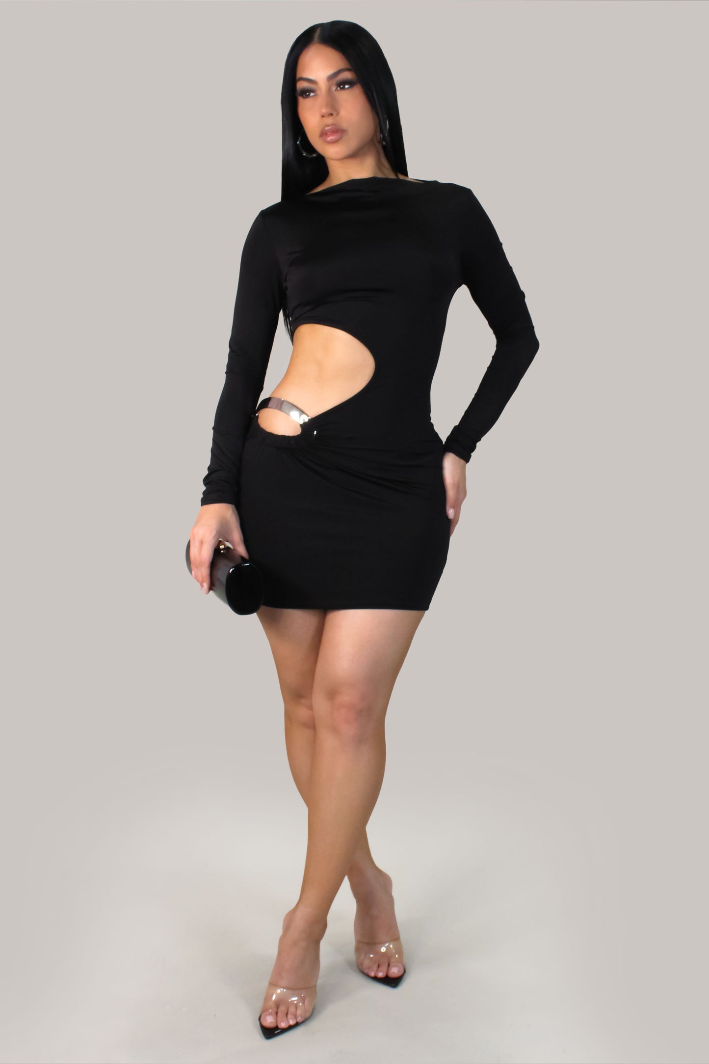 Endless Elegance  Mini Dress - Black