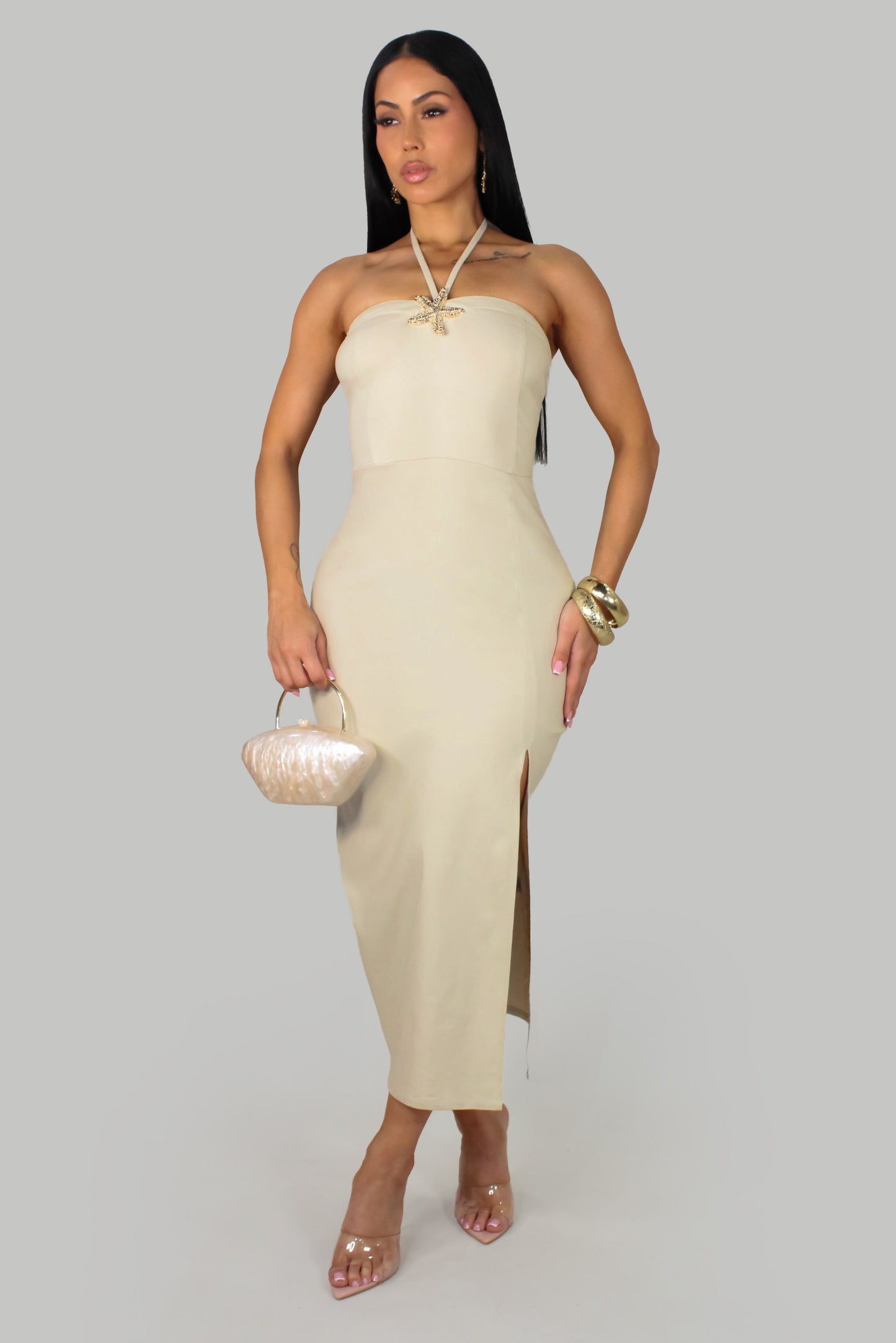 Serene Dress - Natural