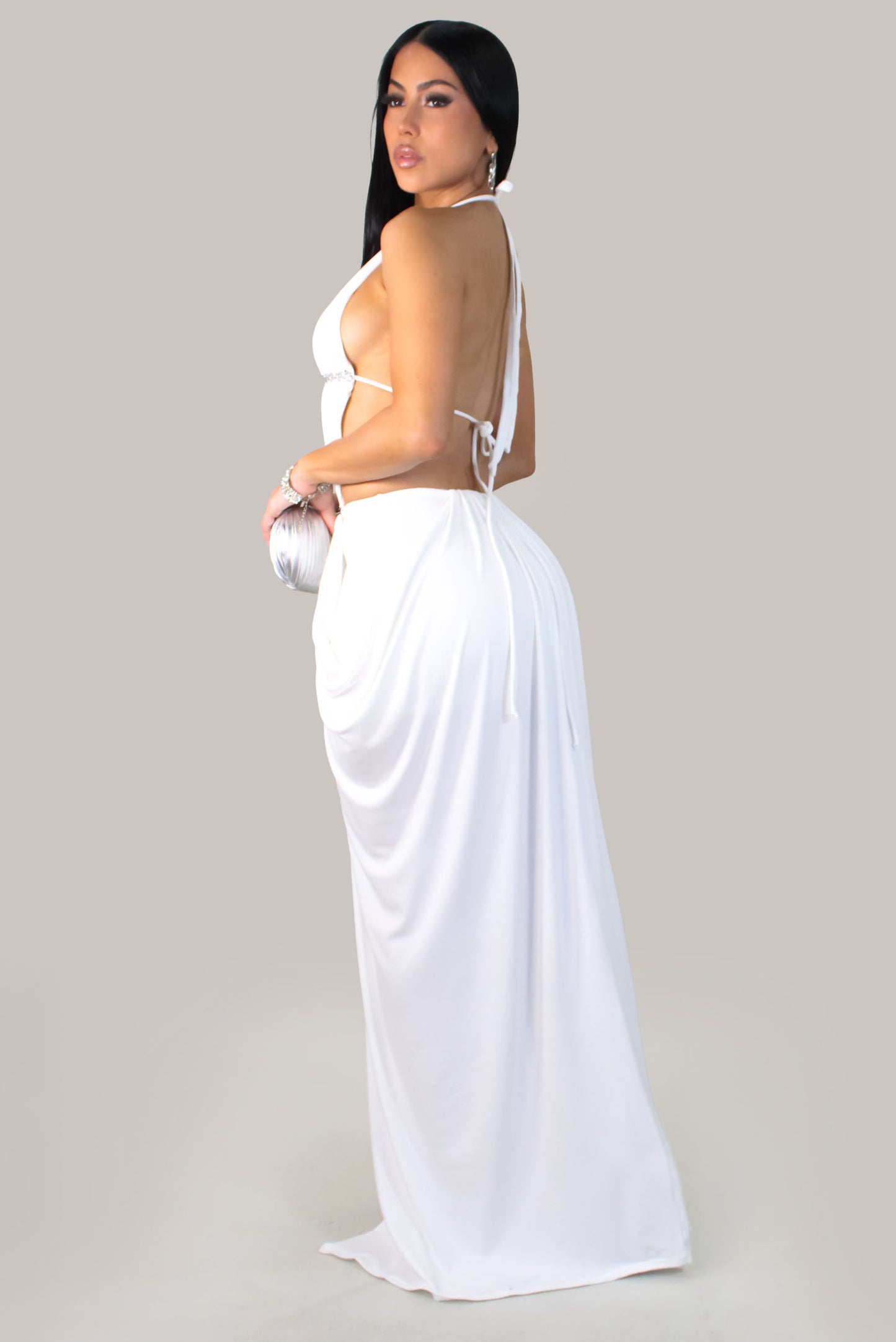 Dreams Of Jaipur Dress - White