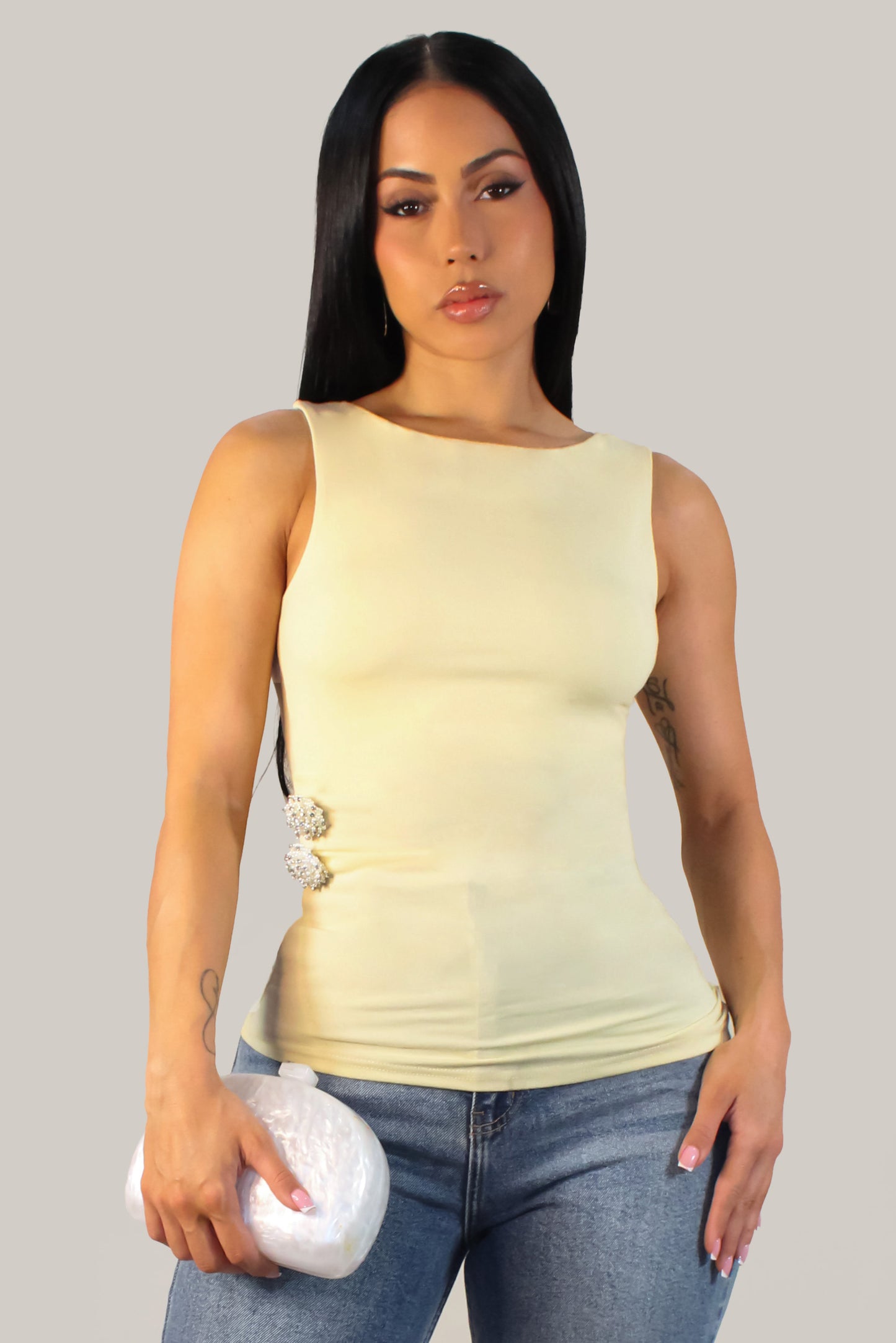 Lucia's Top - Yellow