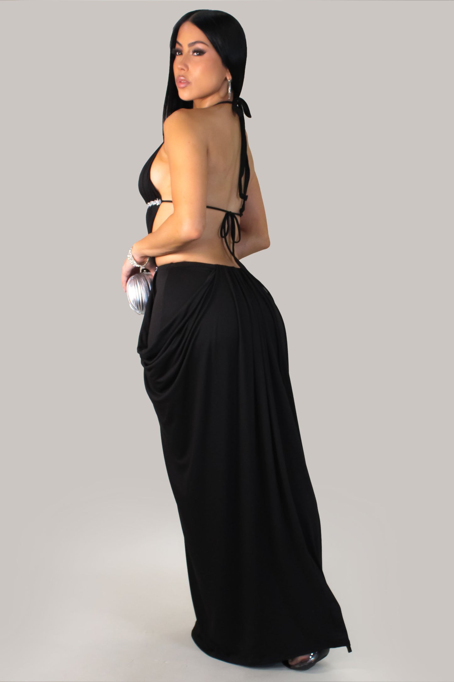 Dreams Of Jaipur Dress - Black