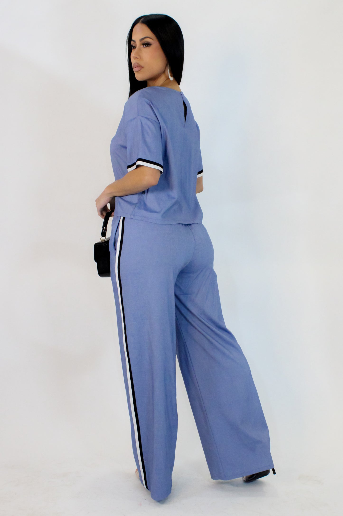 Part Of You Pant Set - Blue