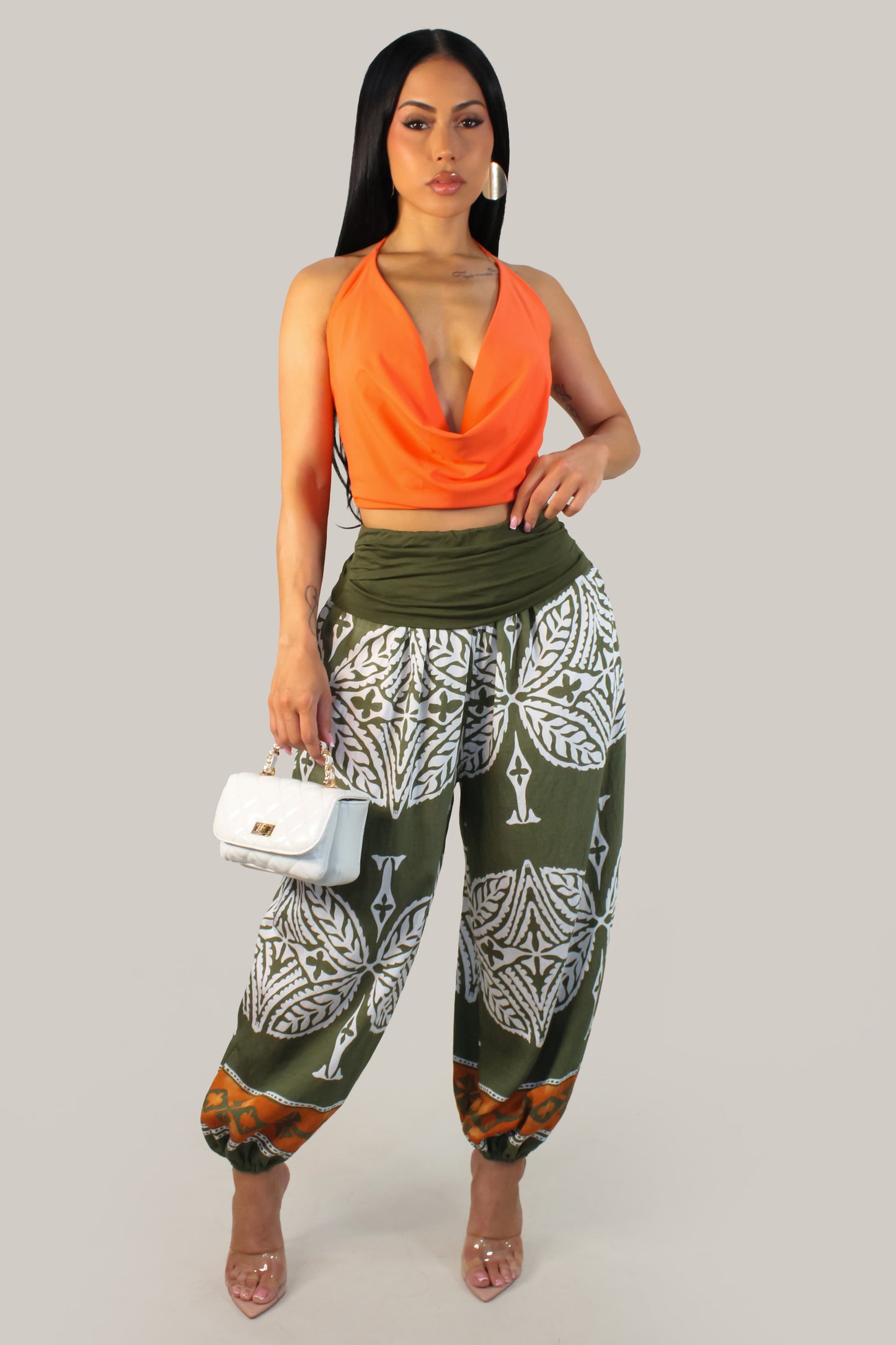 BoraBora's Evening Pant - Olive