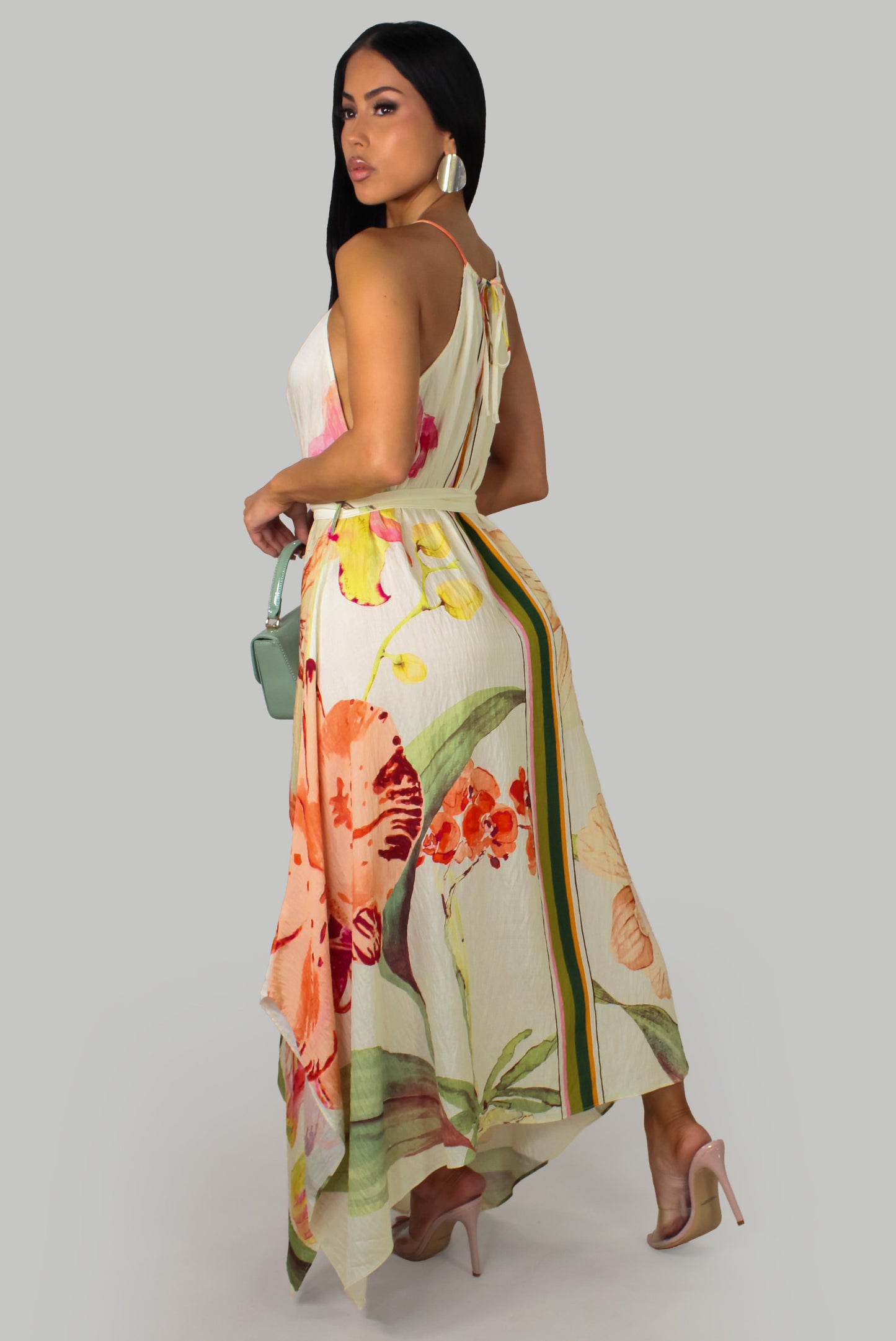 Spring Flowers Maxi Dress - Multi