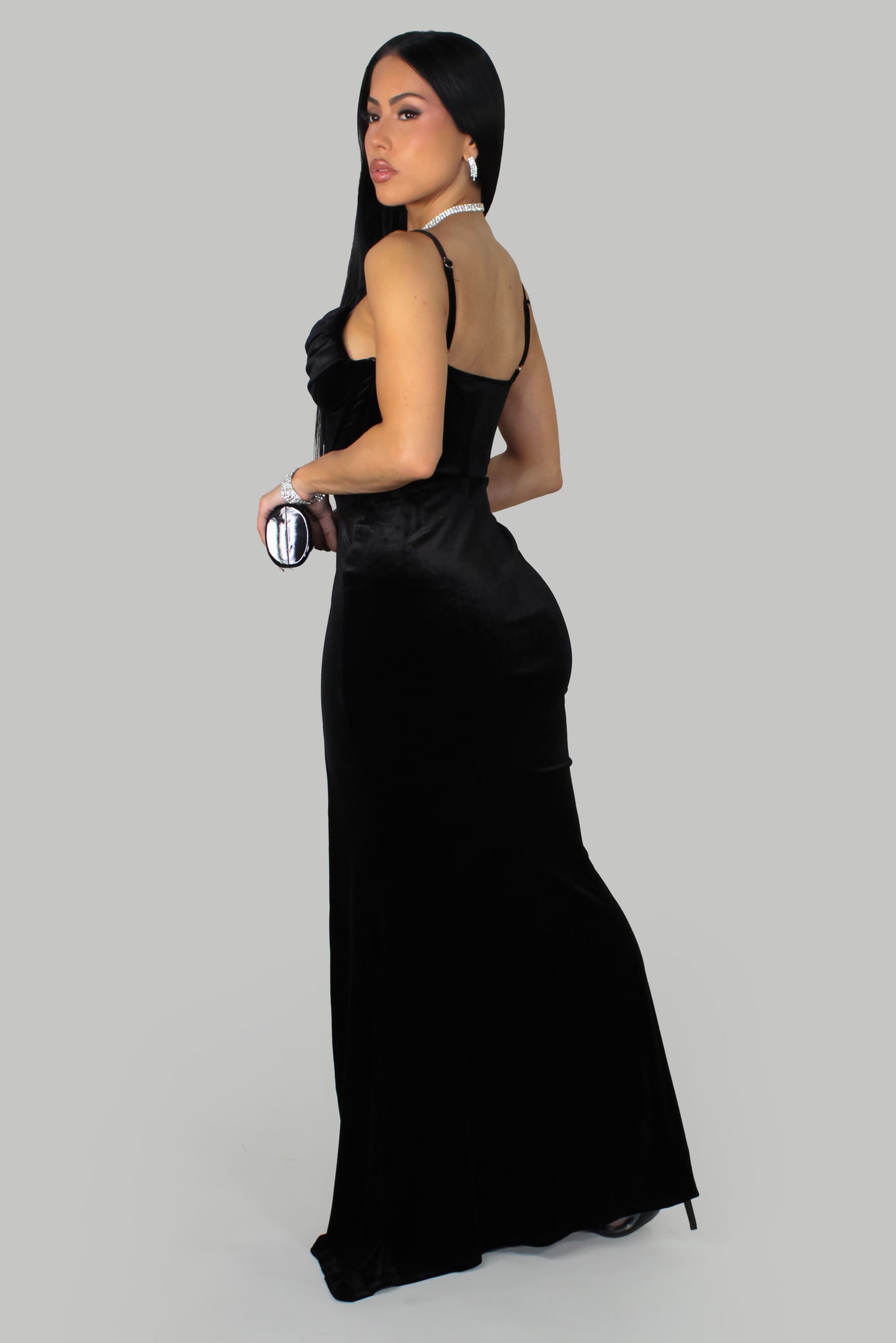 Sienna Maxi Dress - Black
