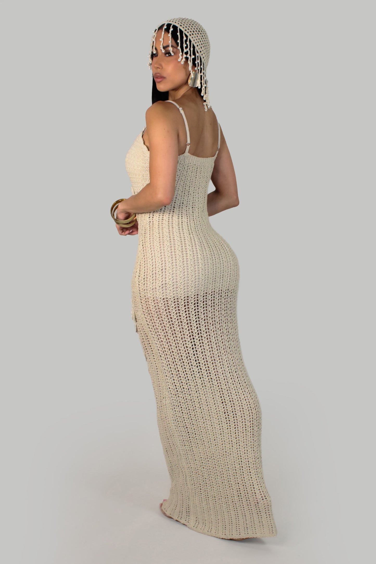 floral bliss Dress - Cream