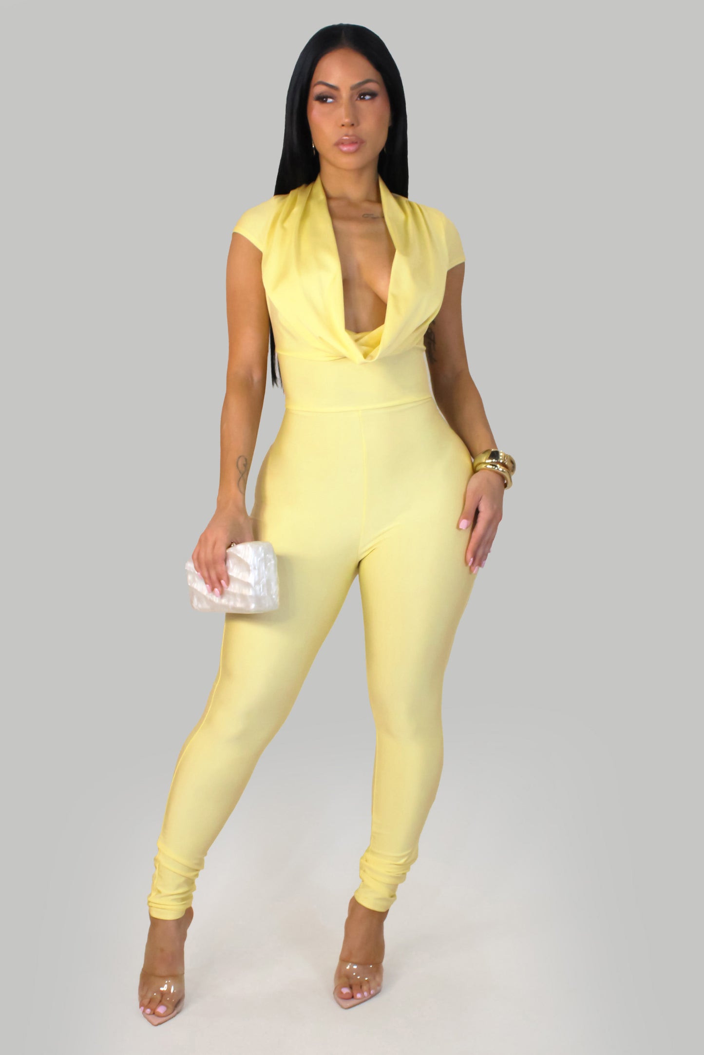 Riviera Jumpsuit - Yellow
