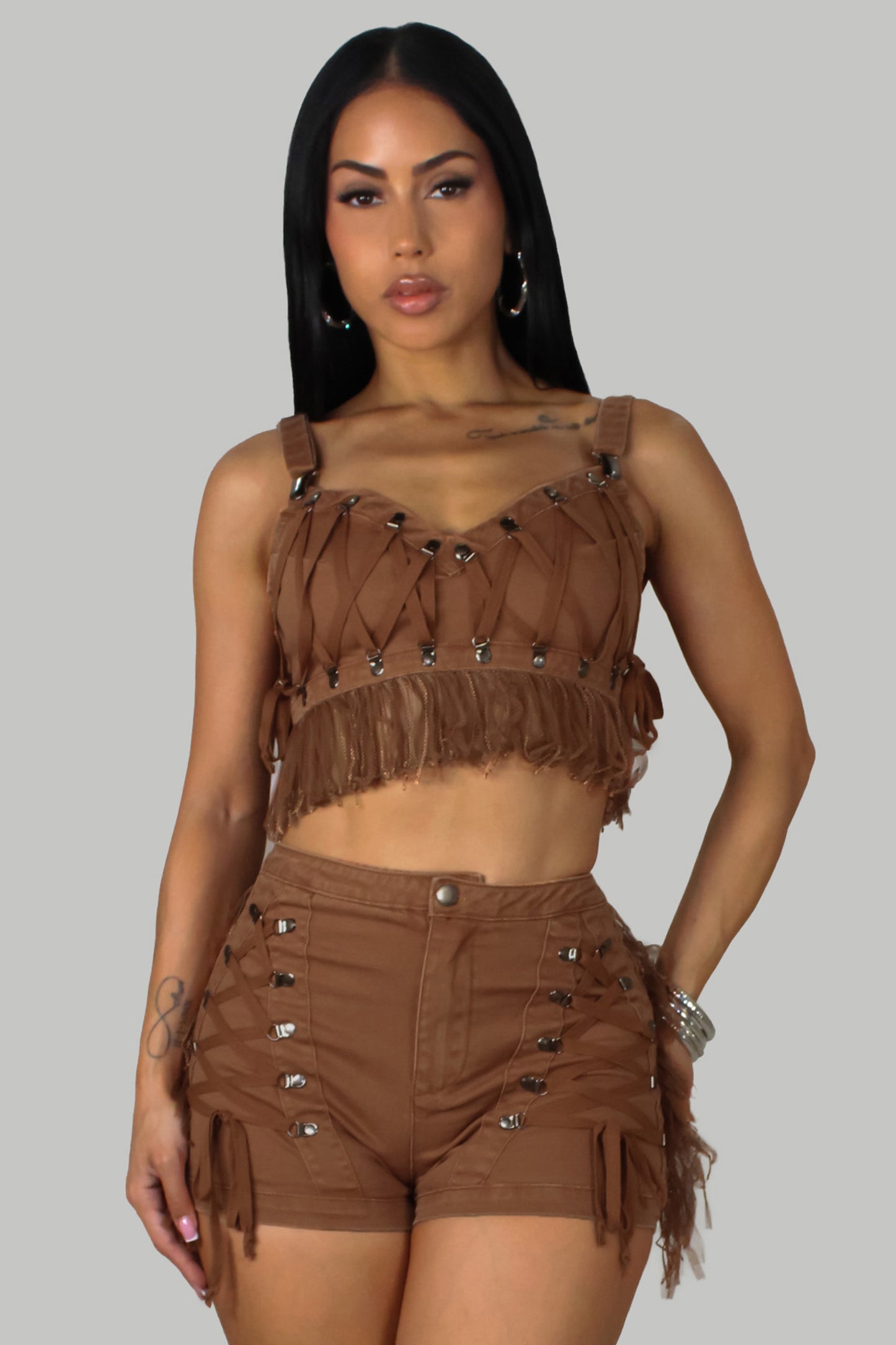Sienna's Top - Rust
