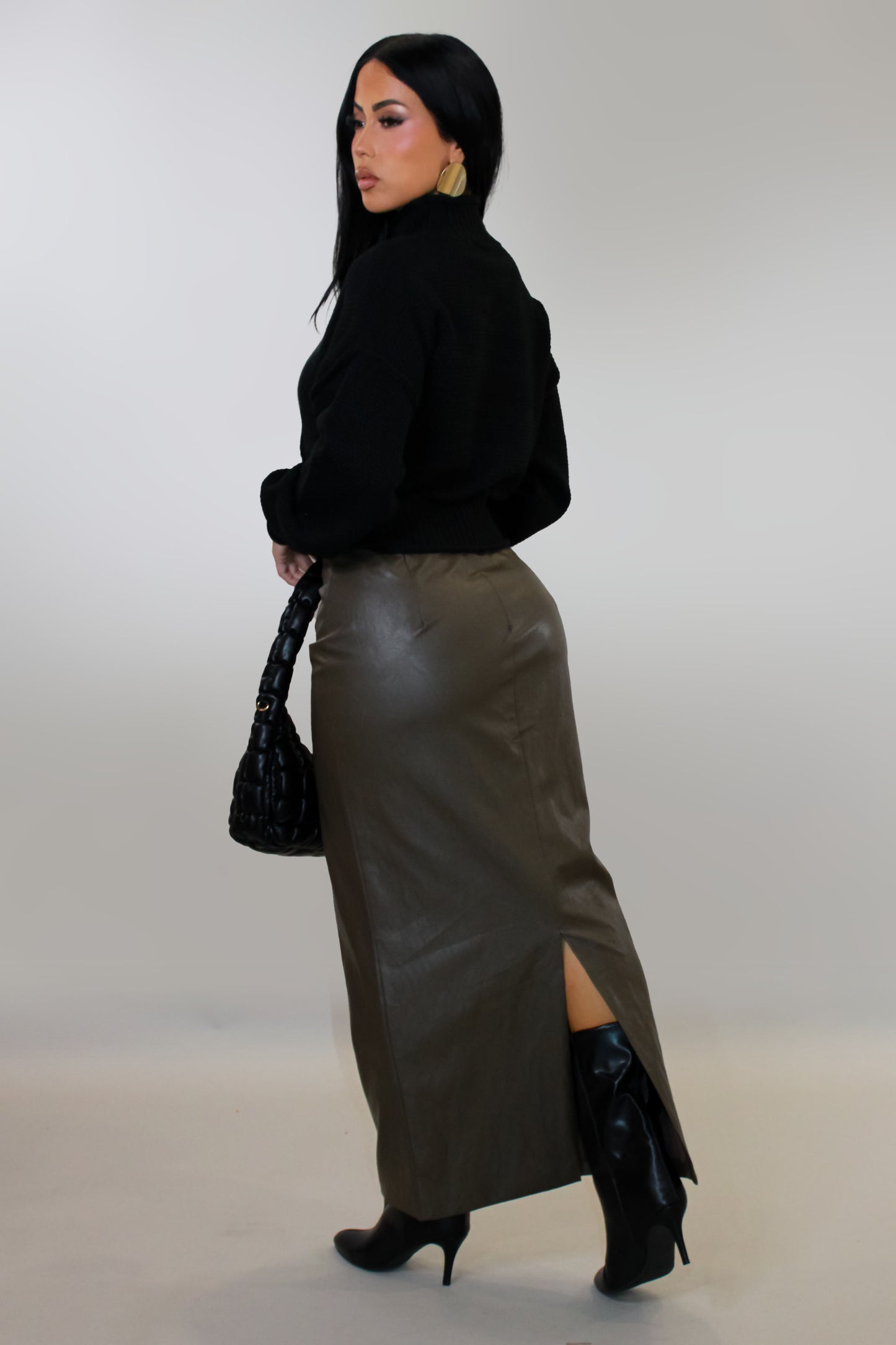 In Agreement Skirt - Brown