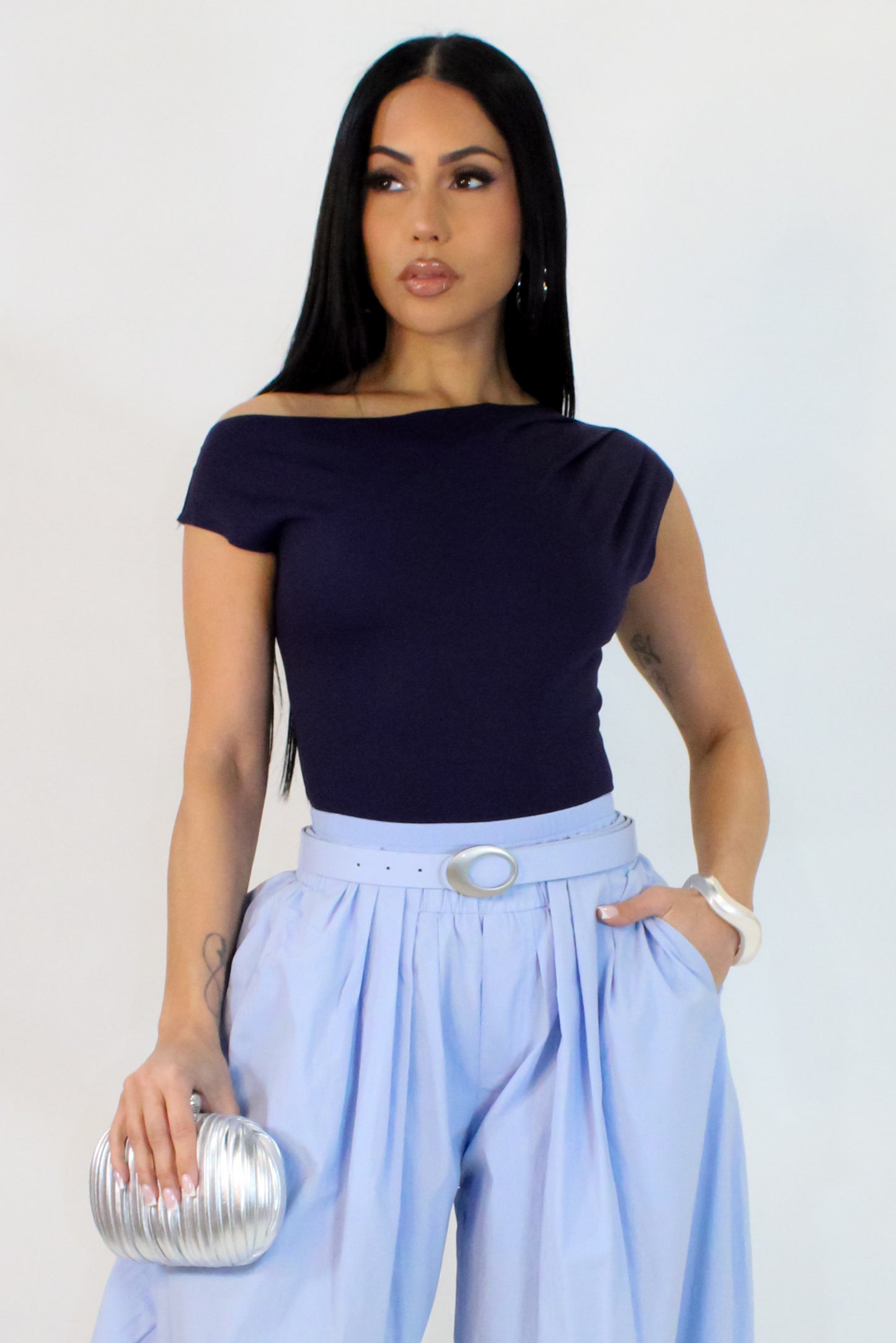 Next Stop Bodysuit - Navy