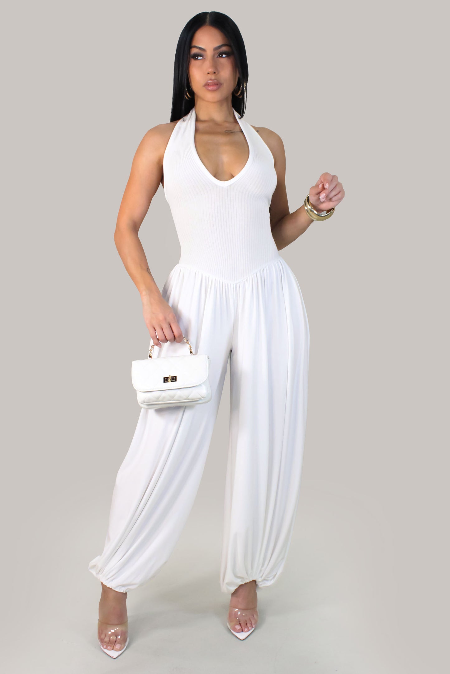 Gali Jumpsuit - White