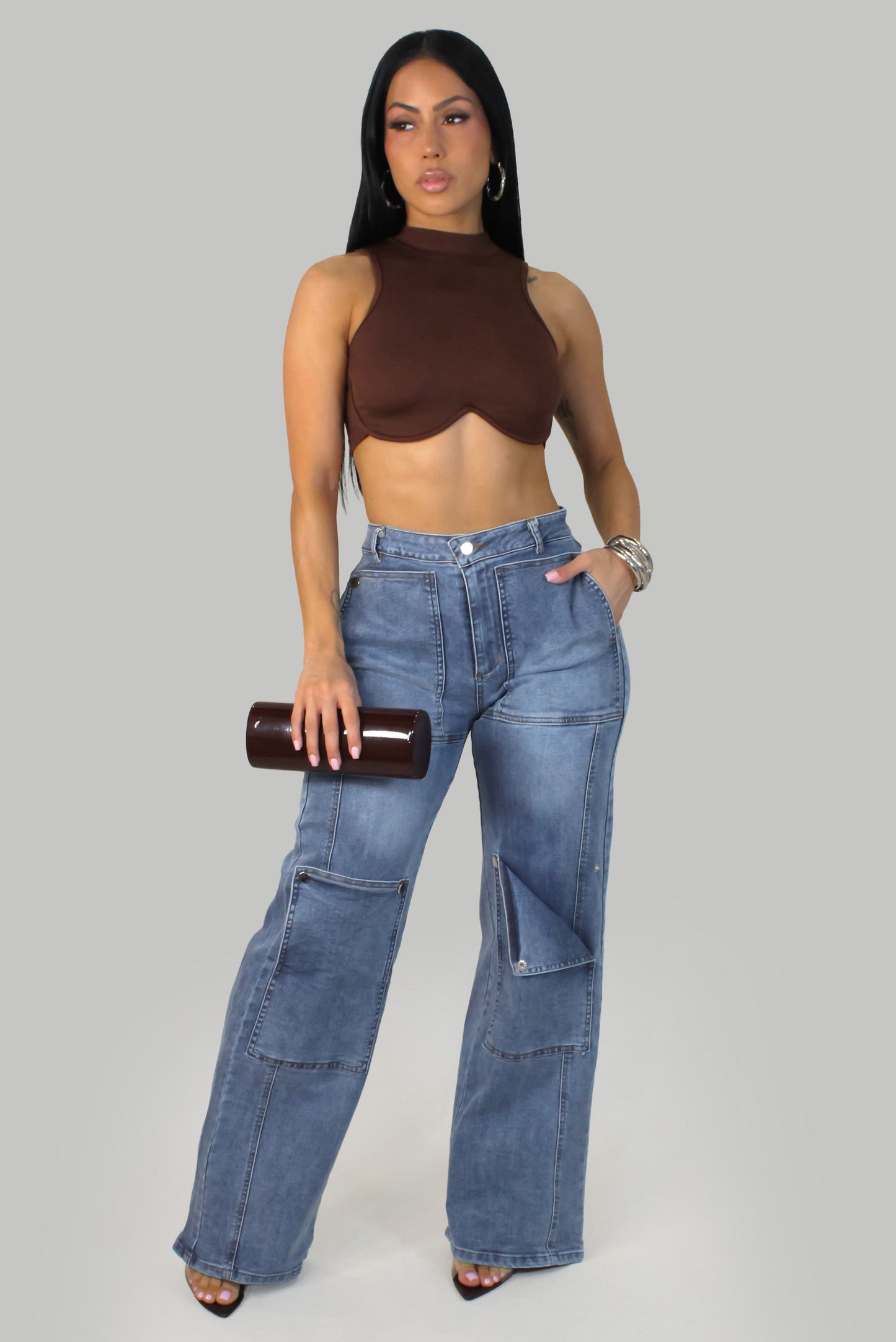 Nova Pocket Pant - Blue