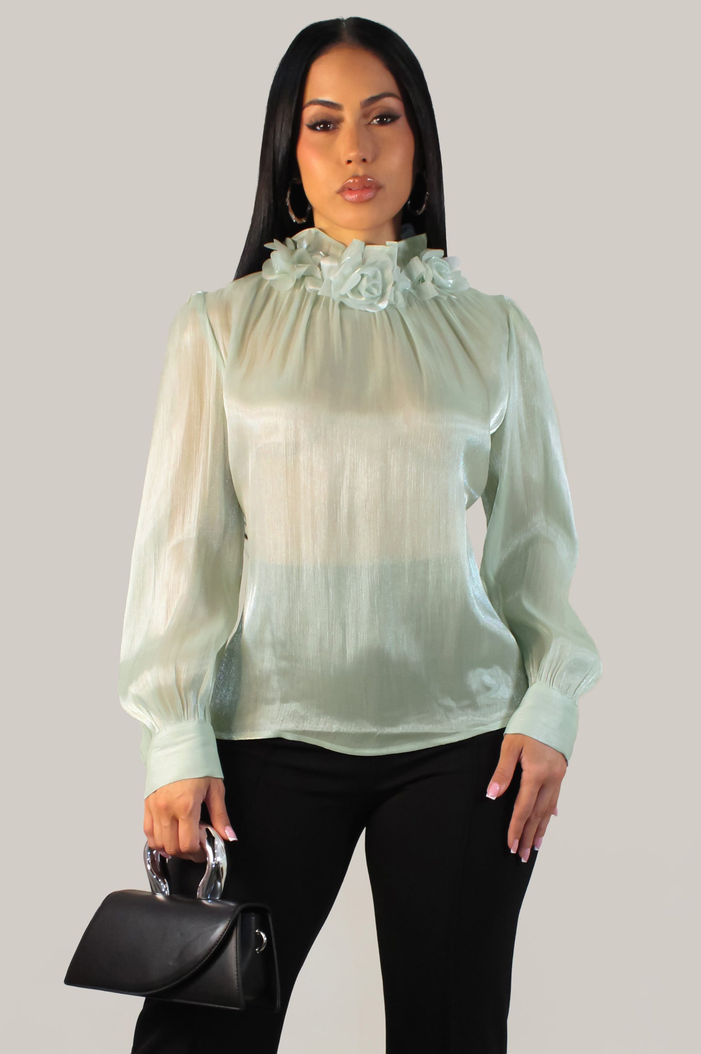 Embraced Blouse - Green