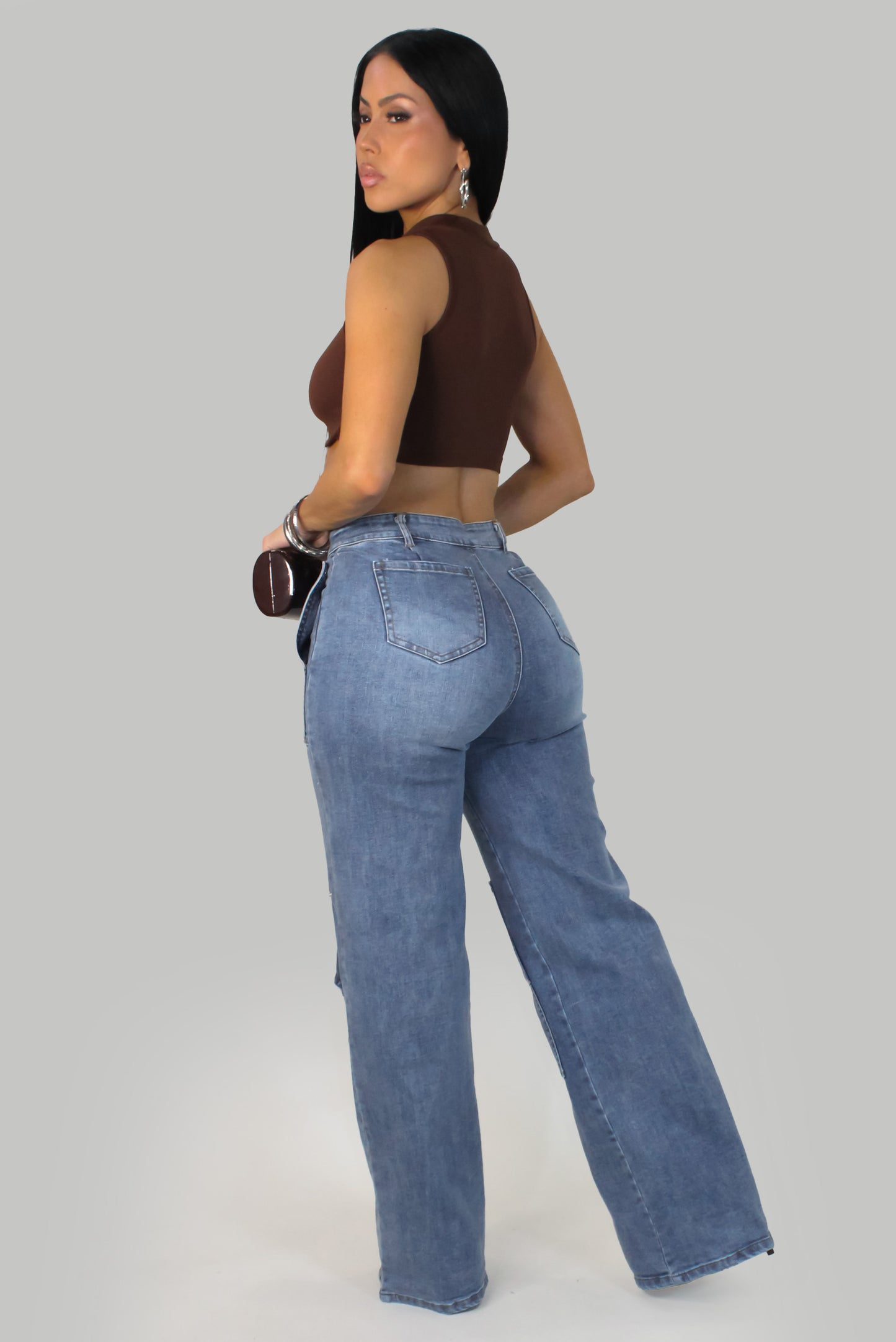 Nova Pocket Pant - Blue