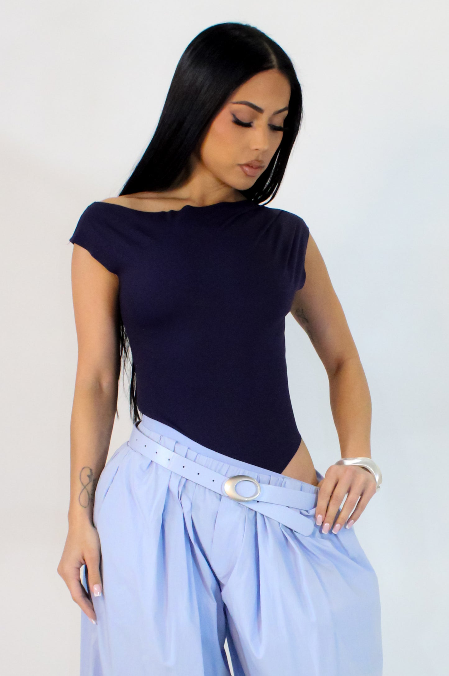 Next Stop Bodysuit - Navy