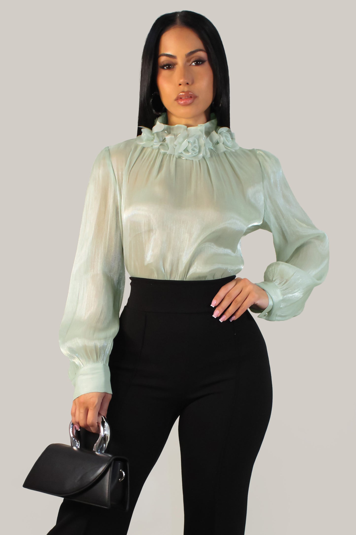 Embraced Blouse - Green