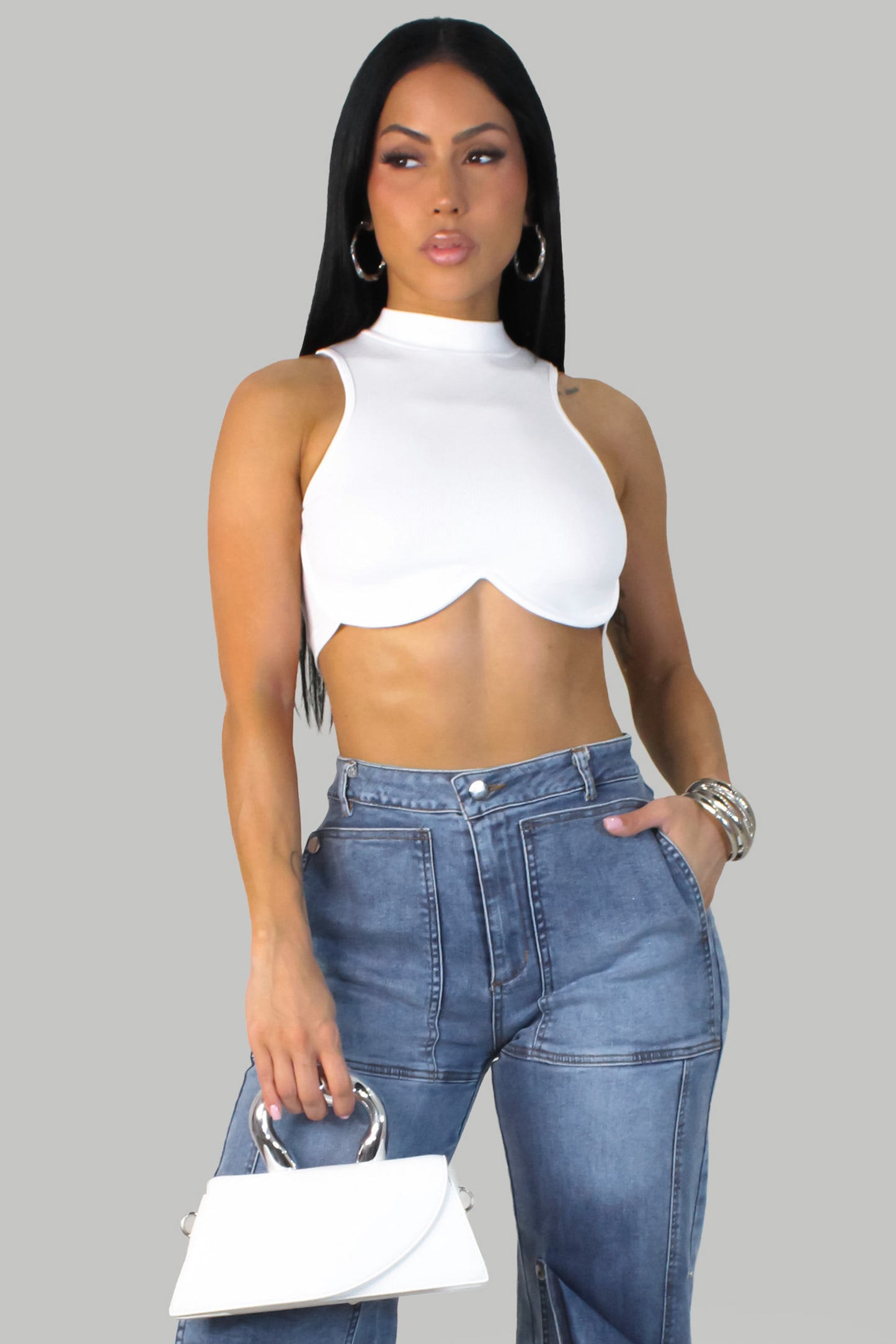 Tiana's Top - White