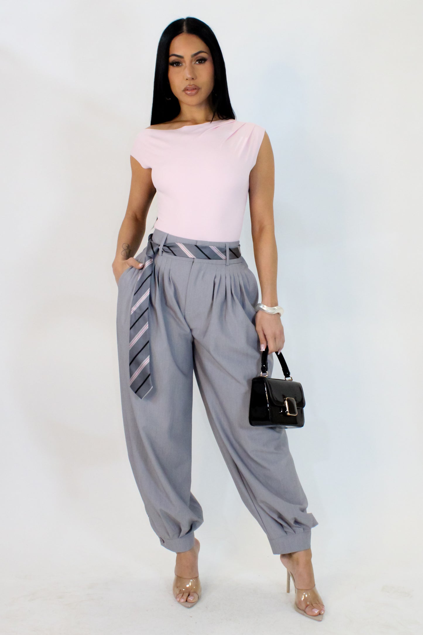 Workaholic Pants - Grey