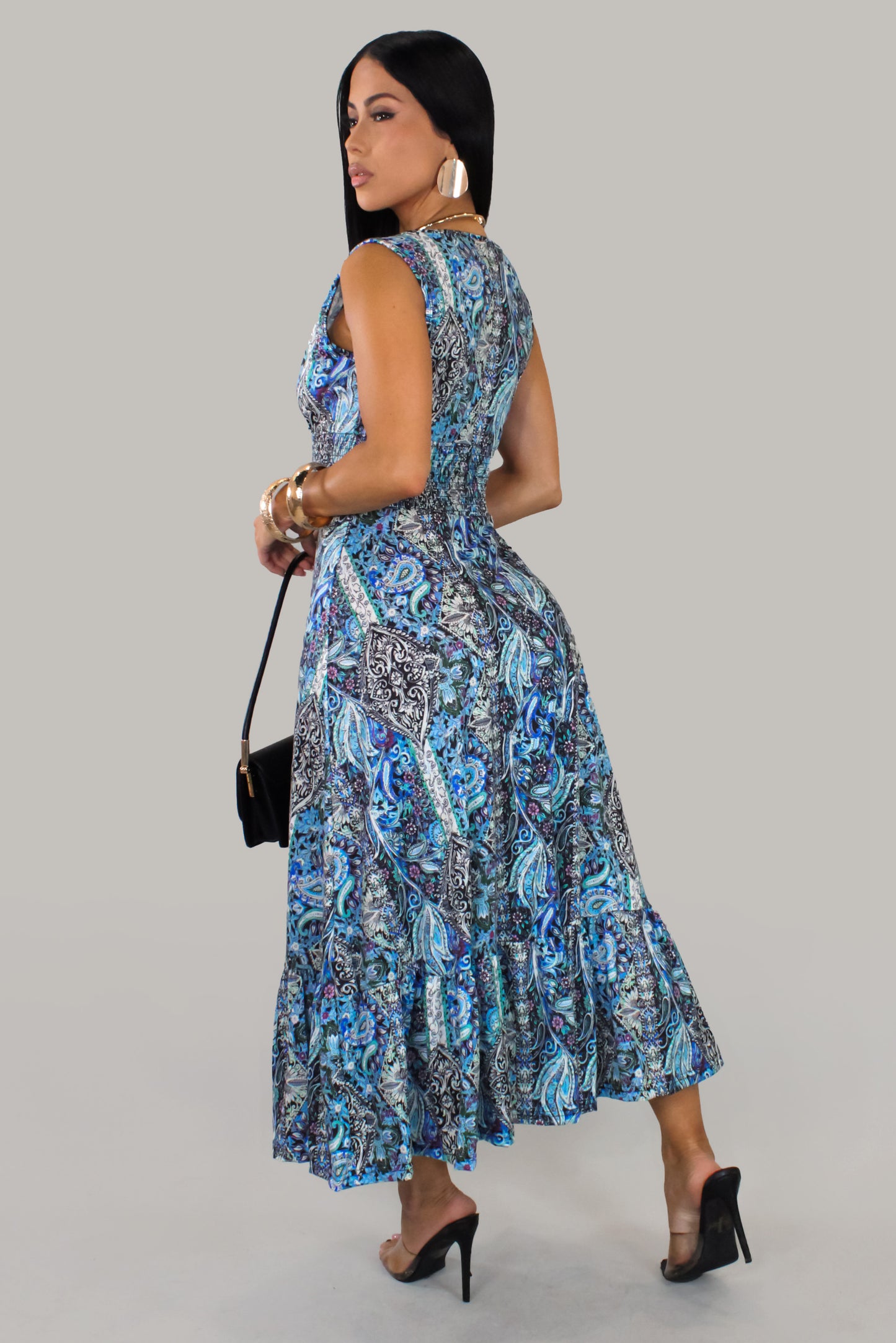 Kaleidoskopily Like Dress - Blue